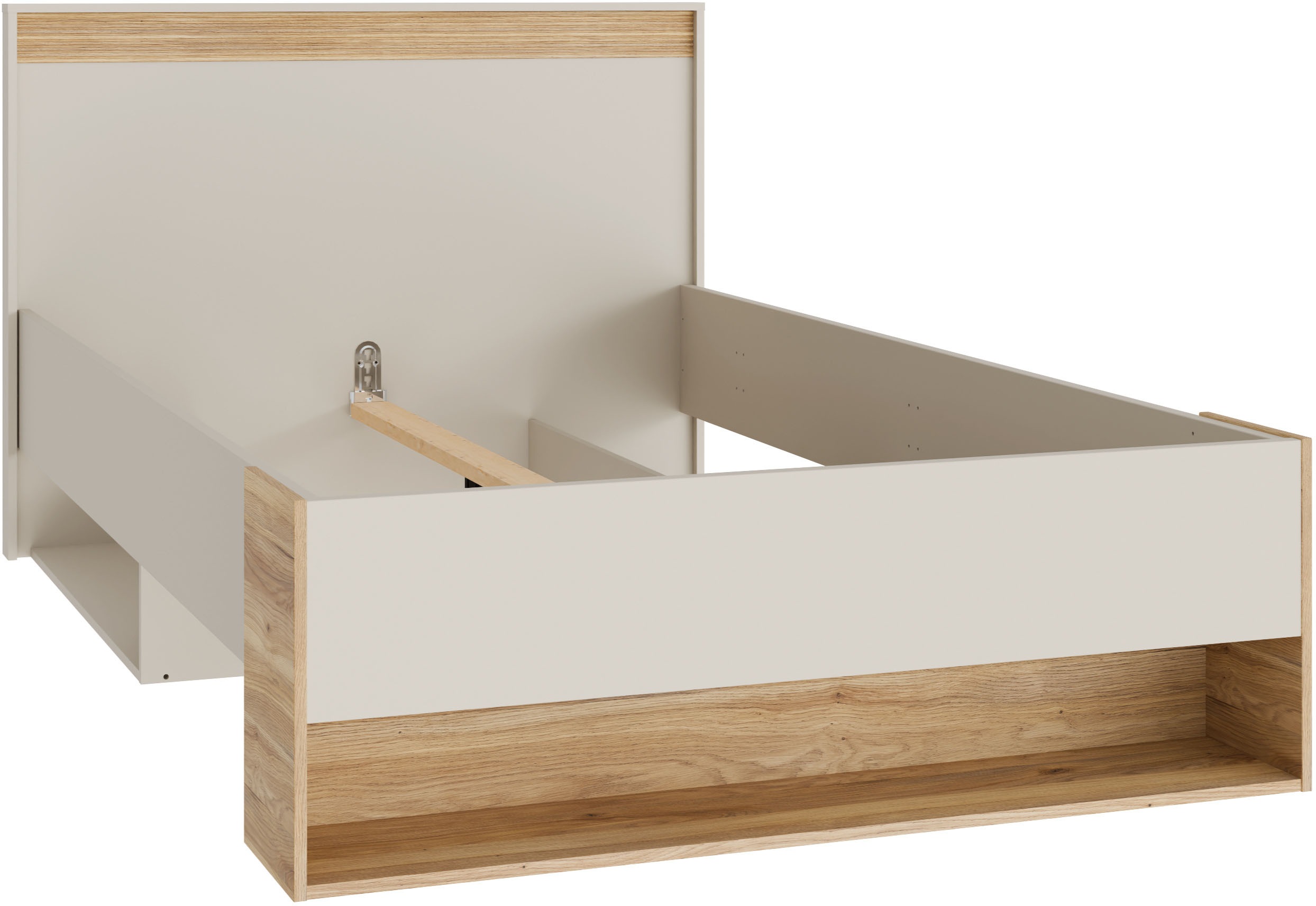 Thumbnail - FORTE Stauraumbett inklusive Schubkasten, in 2 Größen erhältlich