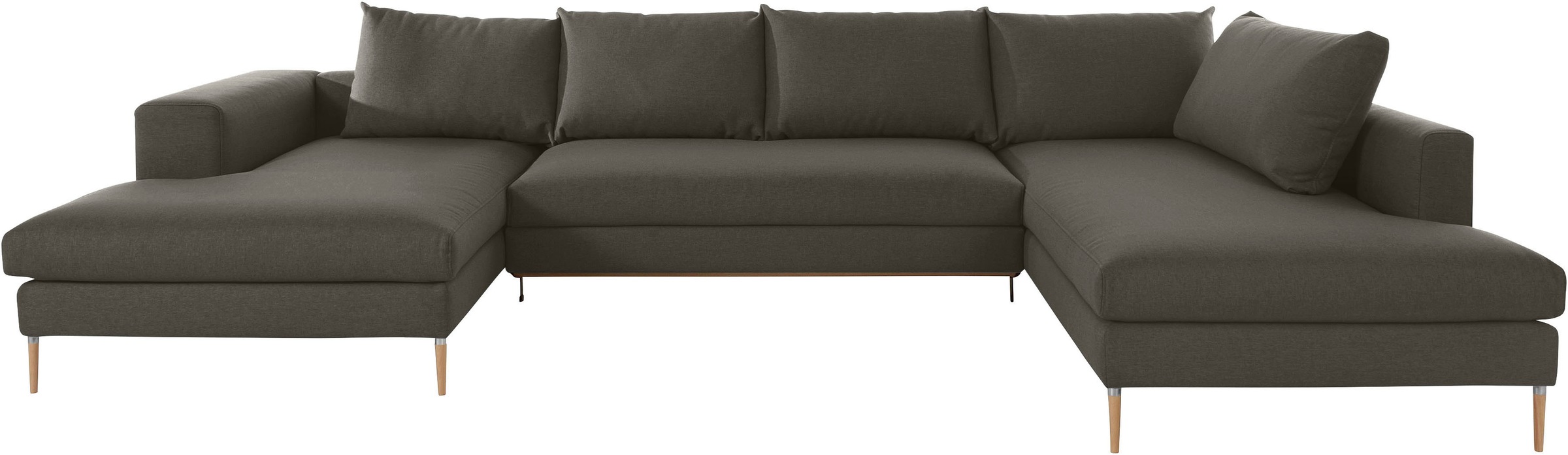 OTTO products Wohnlandschaft "Finnja, viel Platz, wahlweise Bettfunktion un günstig online kaufen