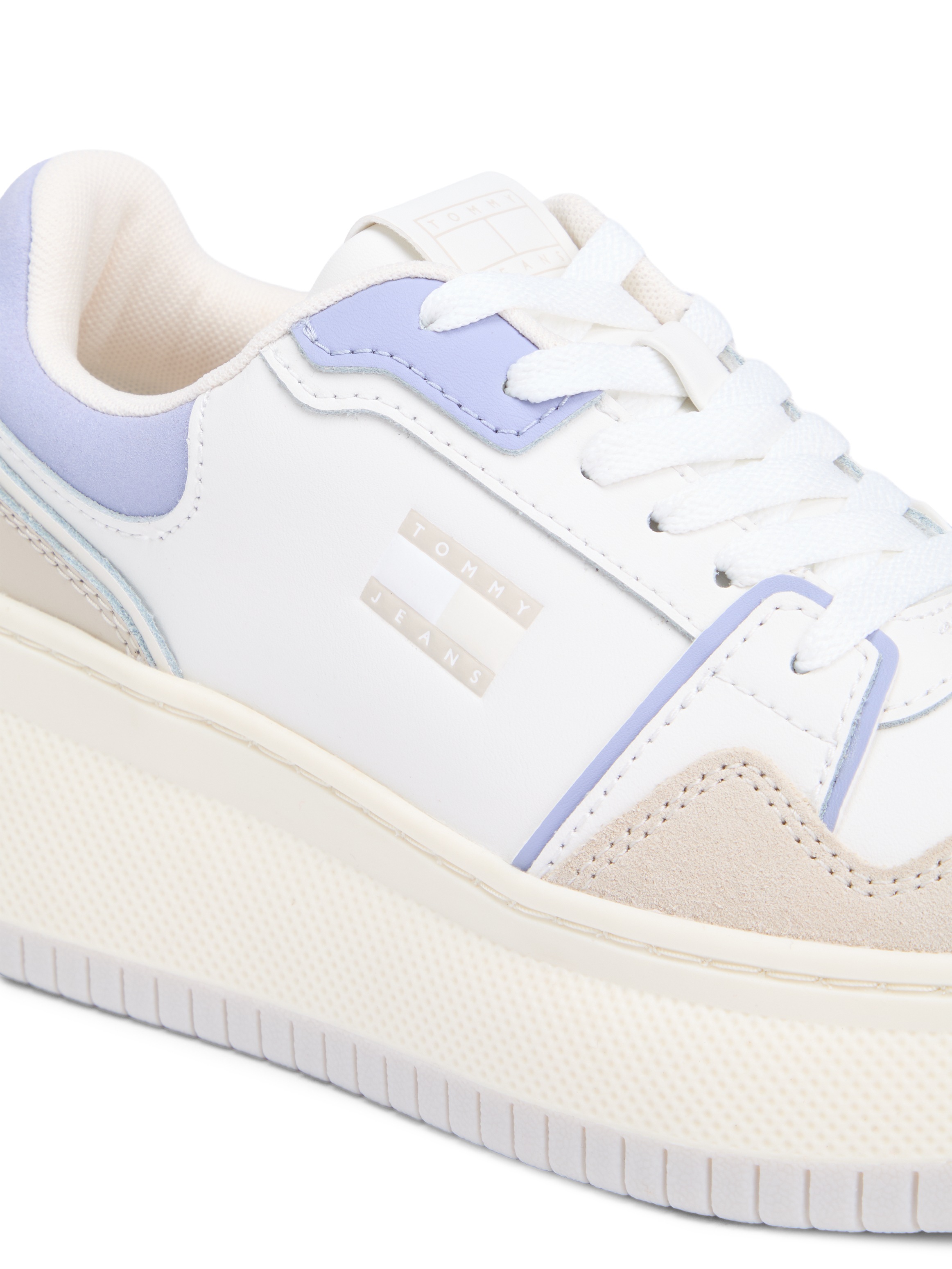 Tommy Jeans Plateausneaker "TJW RETRO BASKET FLATFORM", Freizeitschuh, Halb günstig online kaufen