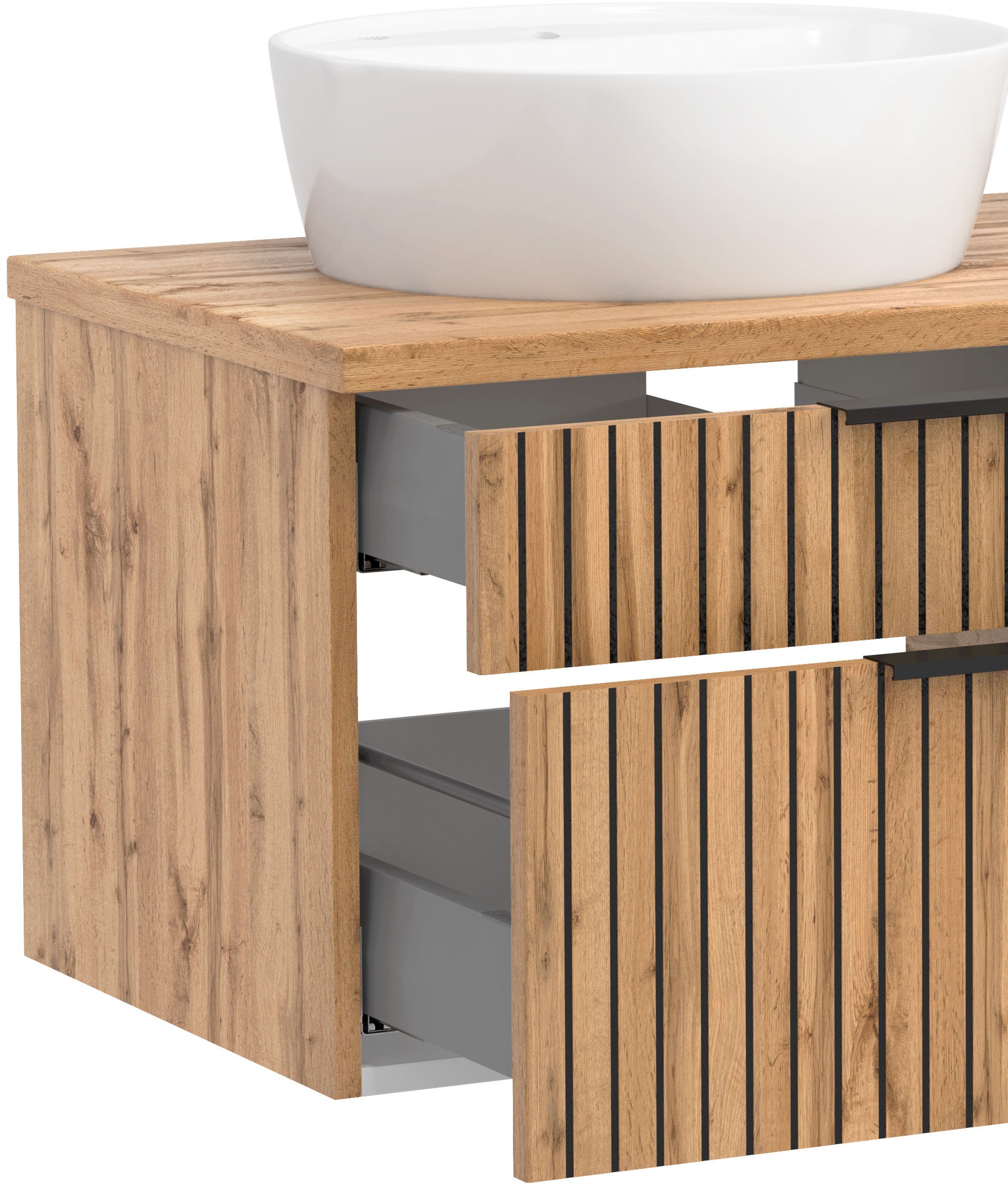 welltime Midischrank, Welltime, Breite 30 cm, reversibel, 1 Tür, gedämpft
