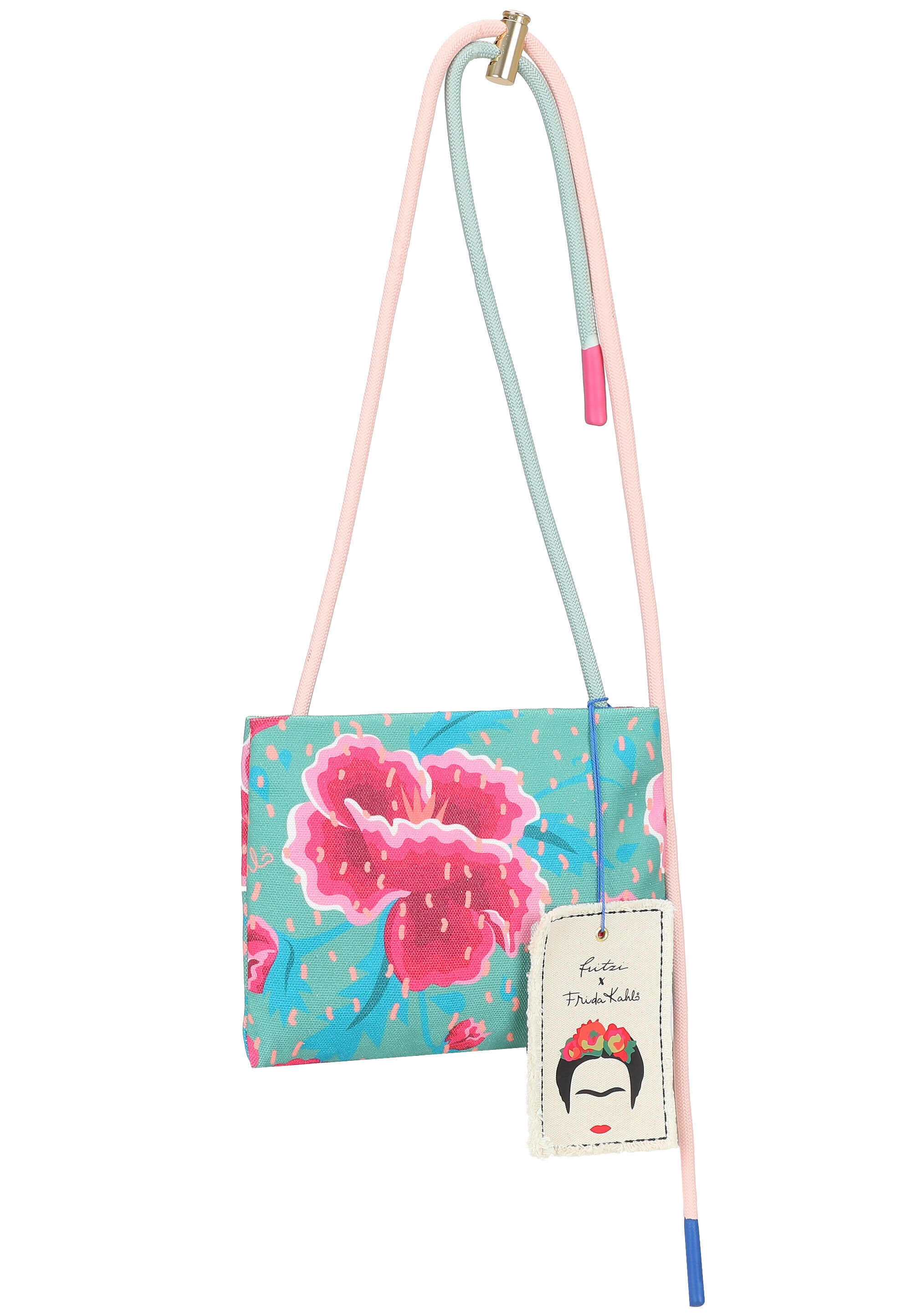 Fritzi aus Preußen Umhängetasche »Fritzi x Frida Kahlo« mit Blumenprint