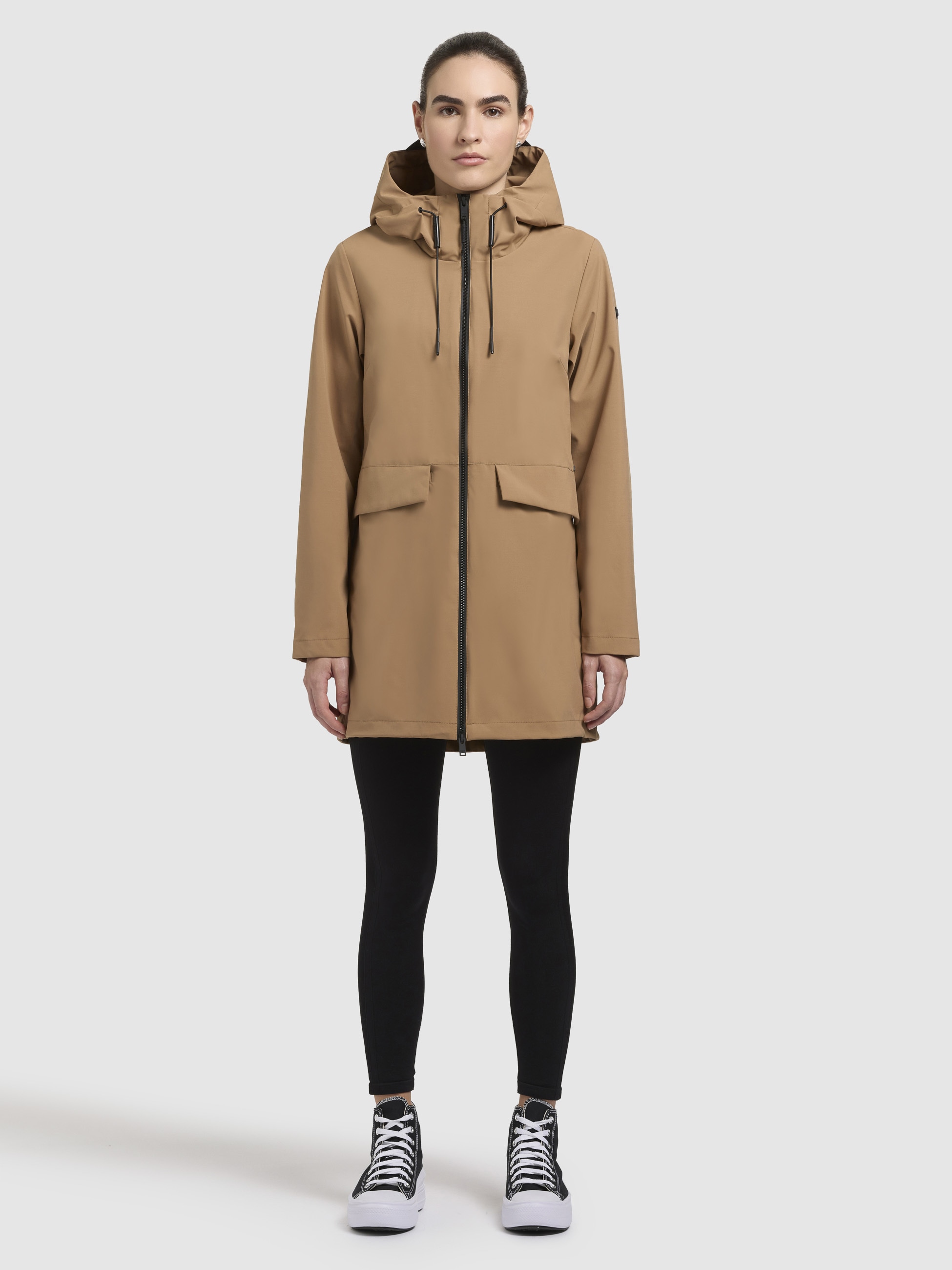 khujo Anorak »YONI«, mit Kapuze