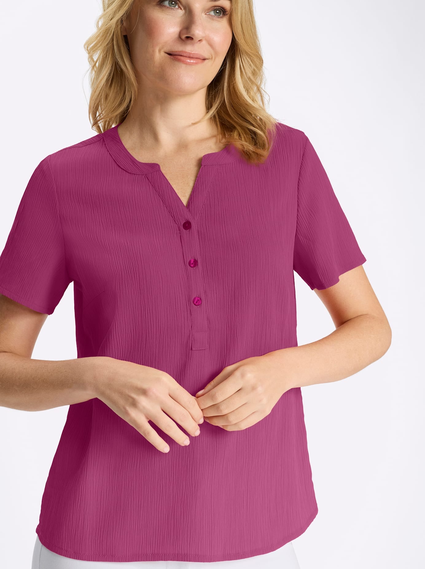 Classic Basics Schlupfbluse
