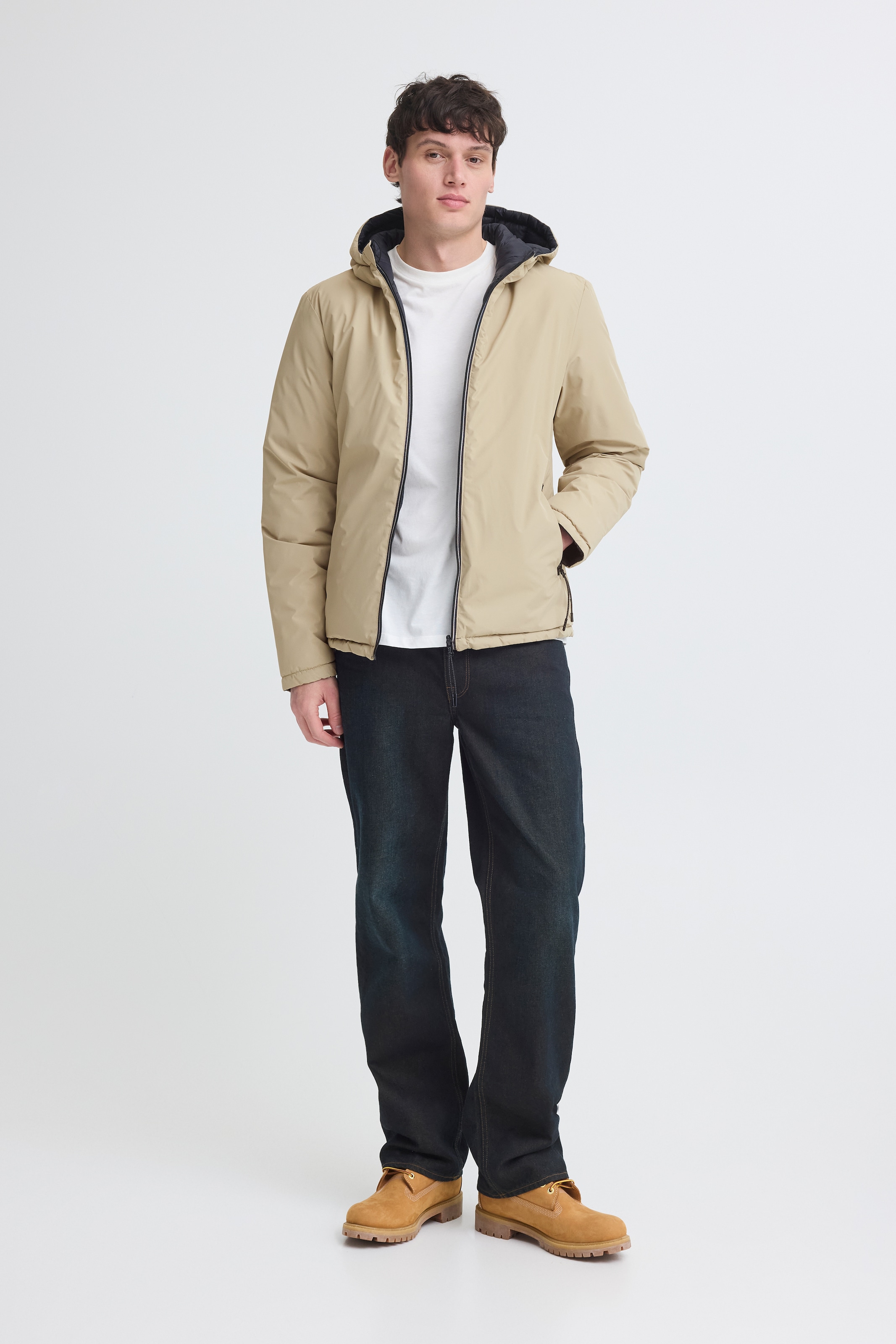 Blend Wendejacke »BHELWAT REVERSIBLE JKT.« mit Kapuze Kunstfaser, regular fit