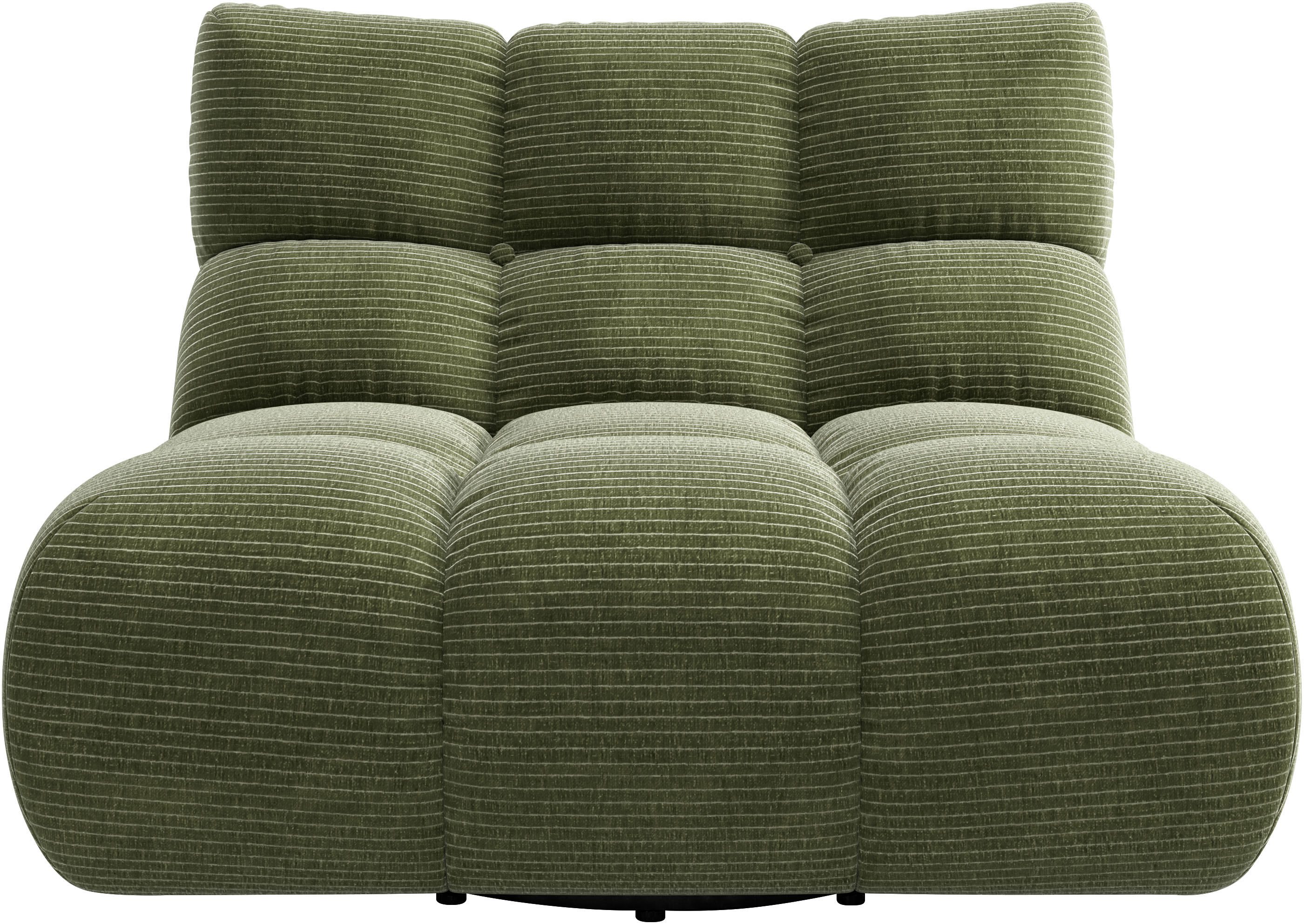 Home affaire 1,5-Sitzer "Cozy Bubble, 360 drehbarer Sessel, Breite 107 cm" mit eleganter Steppung, Rundumbezug & weicher Polsterung