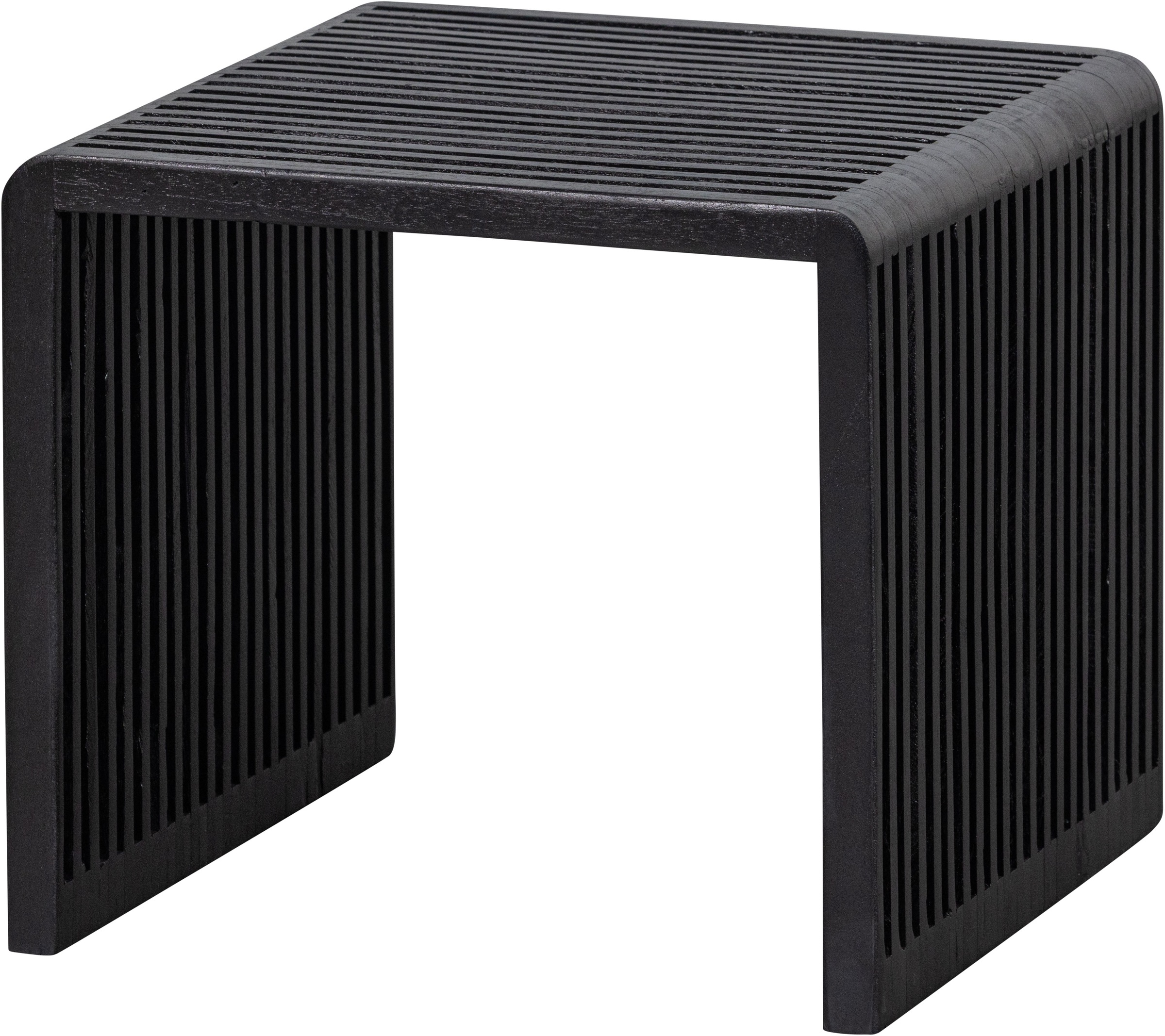 WOOOD Beistelltisch »Willa aus Teakholz, organische Formgebung 50x43,5x40 / 40x38x35 cm« Set, 2 Stk. tlg. 2er-Set, Tragkraft 15 kg, recyceltem Teakholz farbig behandelt