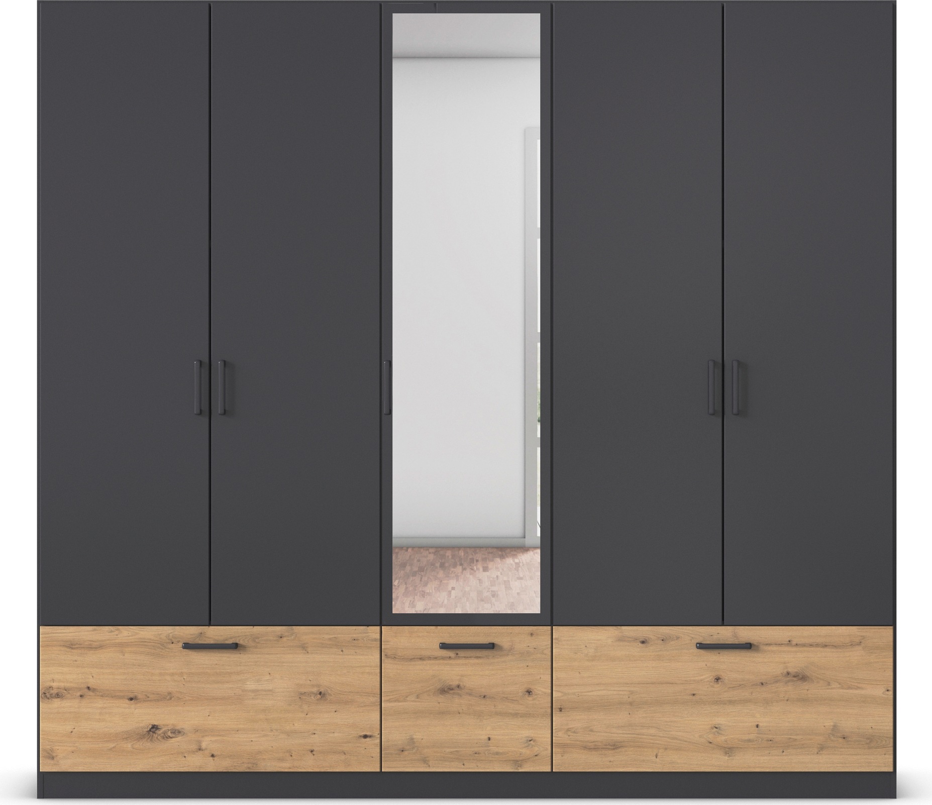 rauch Drehtürenschrank "Kleiderschrank Schrank Garderobe Wäscheschrank BARI günstig online kaufen