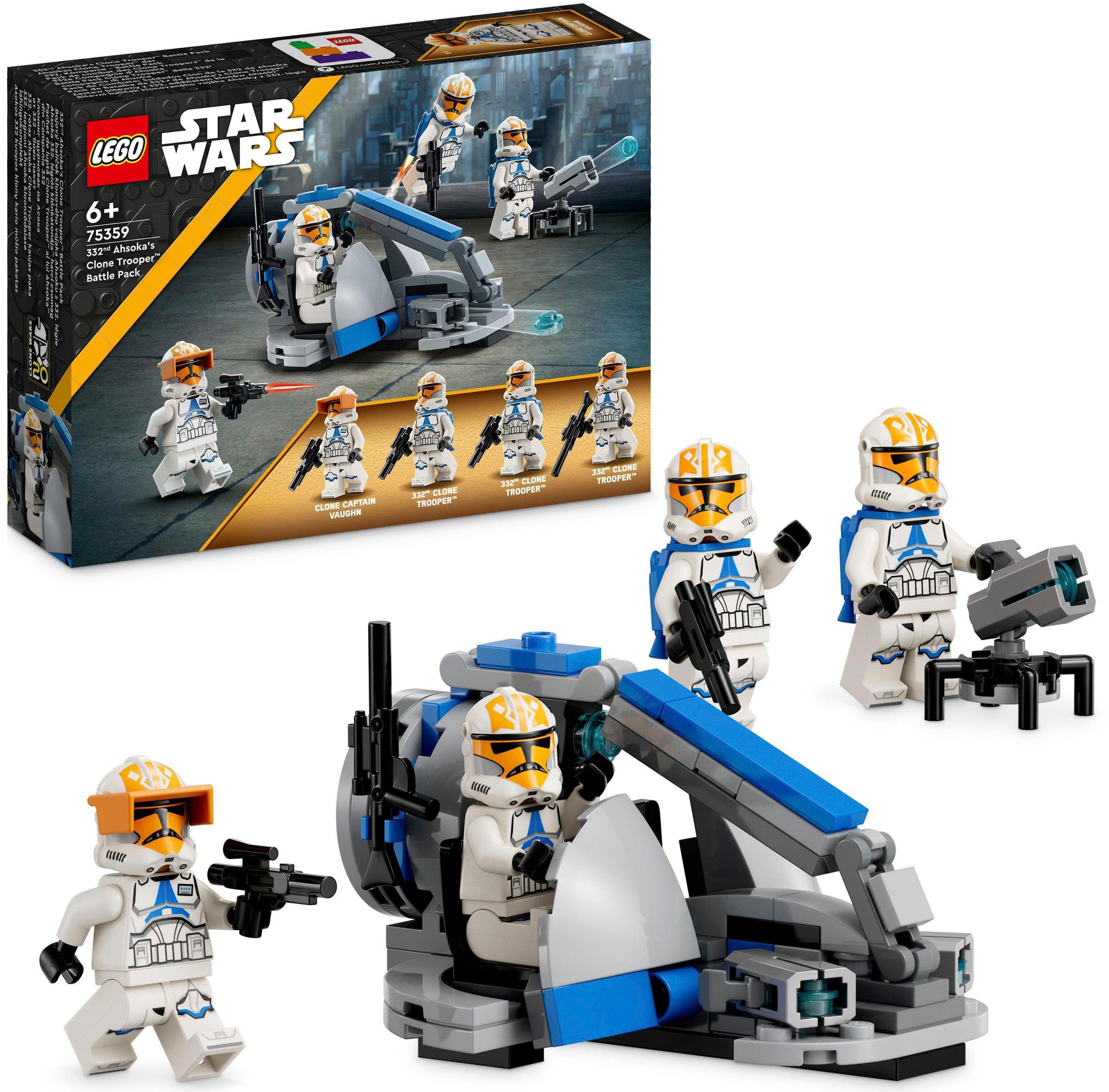 Konstruktionsspielsteine »Ahsokas Clone Trooper der 332. Kompanie (75359), LEGO® Star...