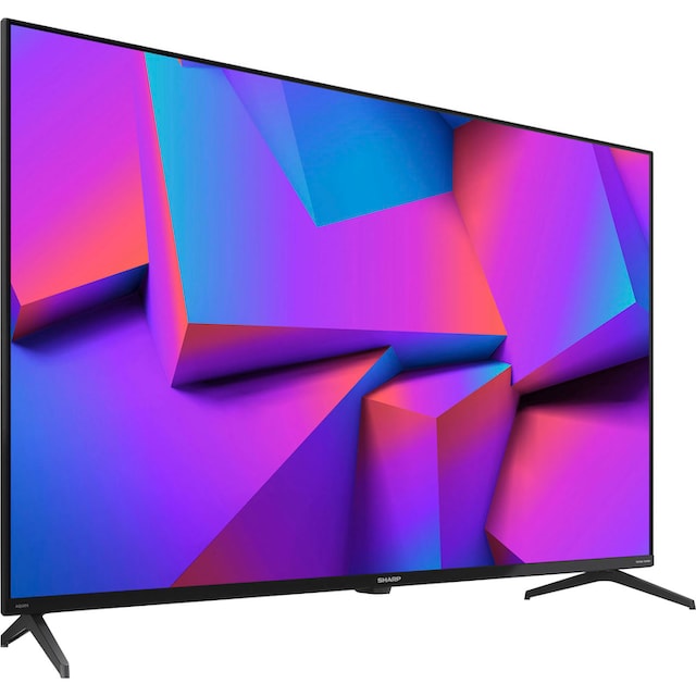 Sharp LED-Fernseher »4T-C50FK2EL2NB«, 126 cm/50 Zoll, 4K Ultra HD, Smart-TV  | BAUR