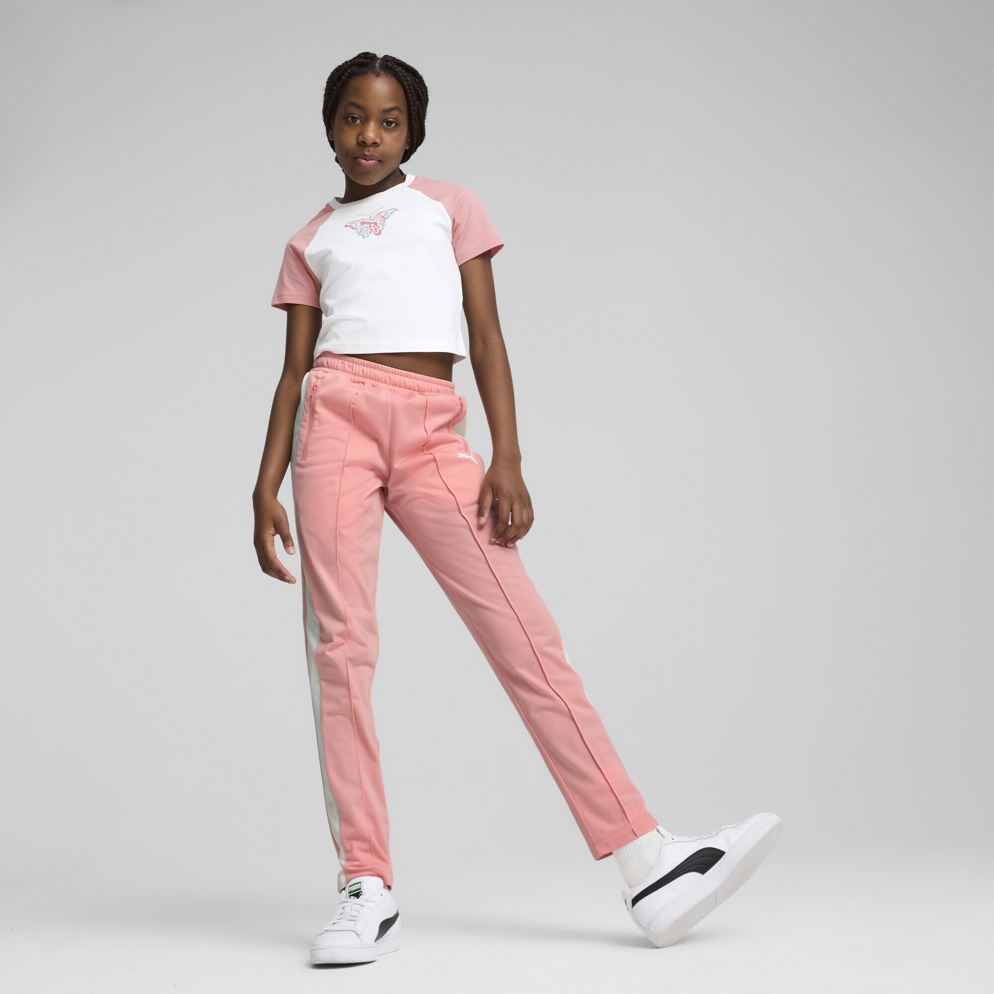 PUMA Sporthose »T7 ALWAYS ON Slim Trainingshose Mädchen«