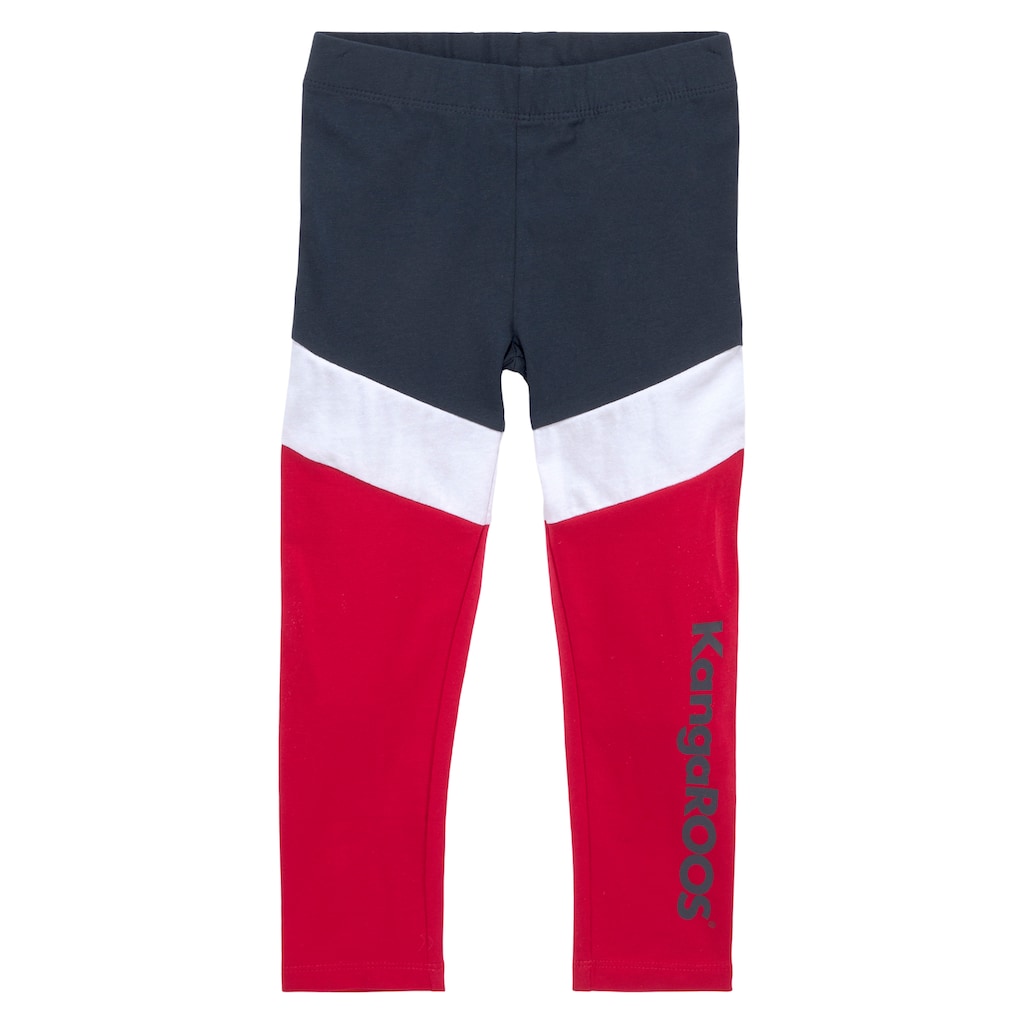 KangaROOS Leggings, mit breitem Bund