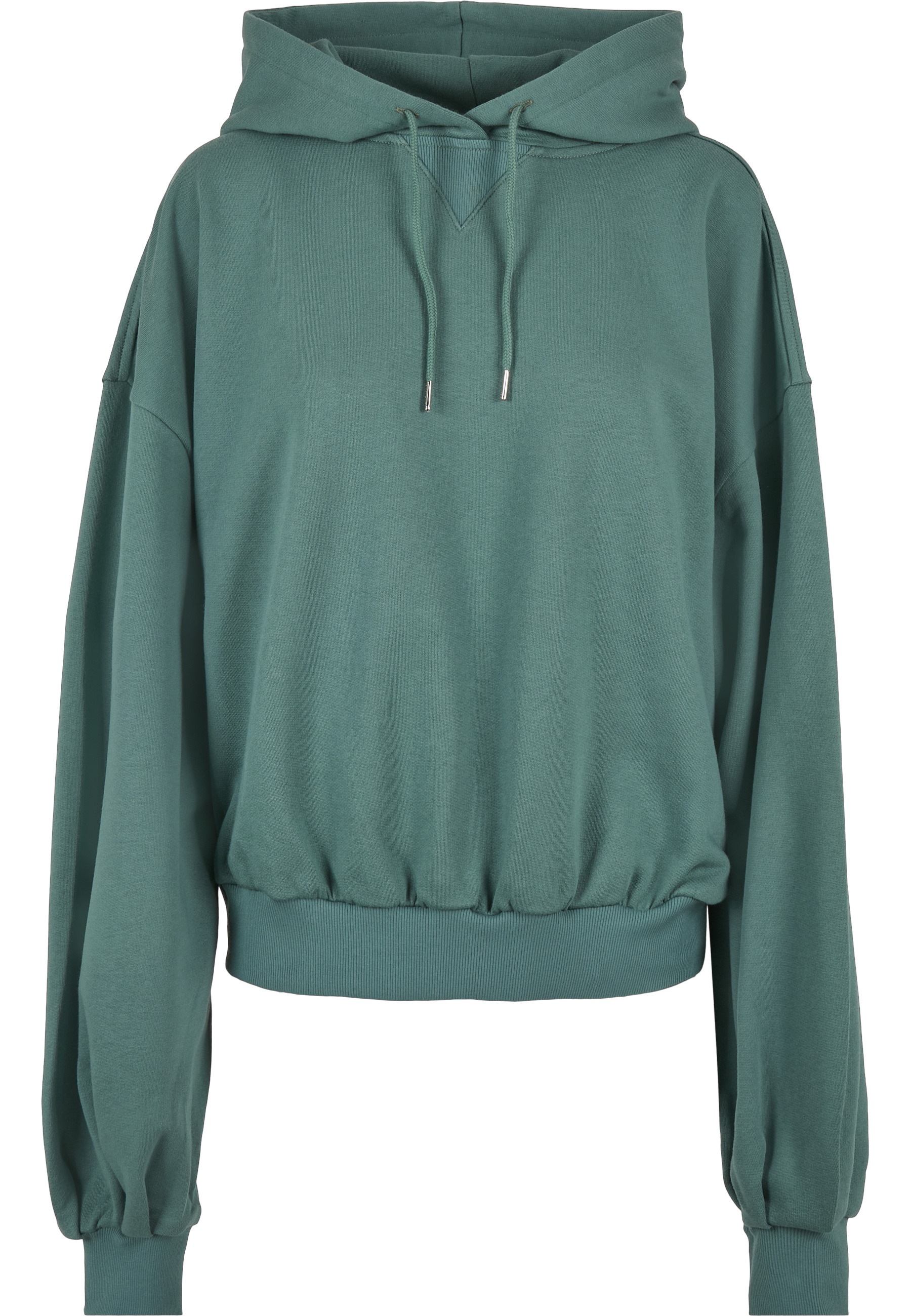 URBAN CLASSICS Rundhalspullover "Urban Classics Damen Ladies Organic Oversized Terry Hoody" 1 Stk.