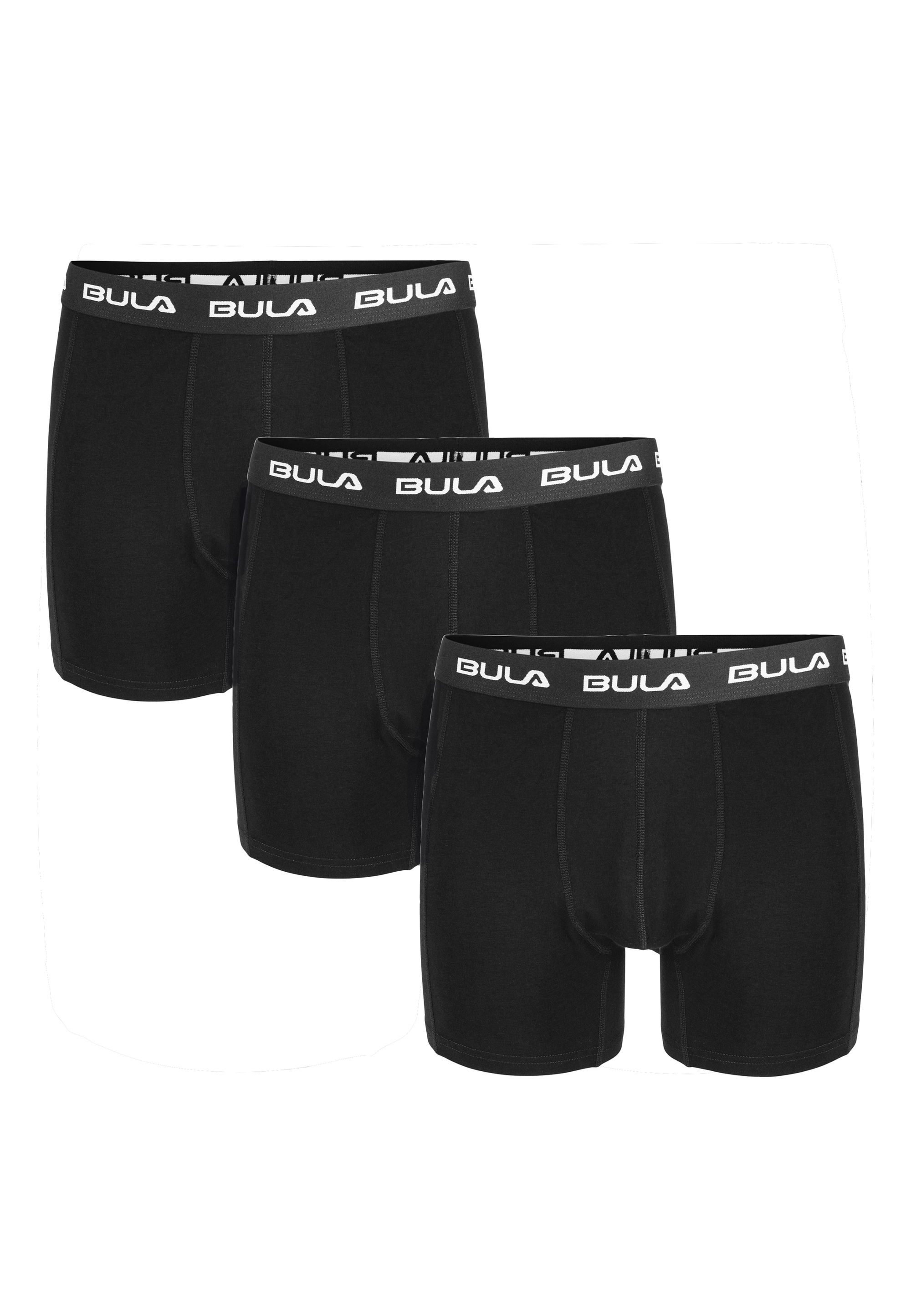 BULA Boxershorts "Frame" 3 Stk. im 3er-Pack mit Flatlock-Nähten günstig online kaufen