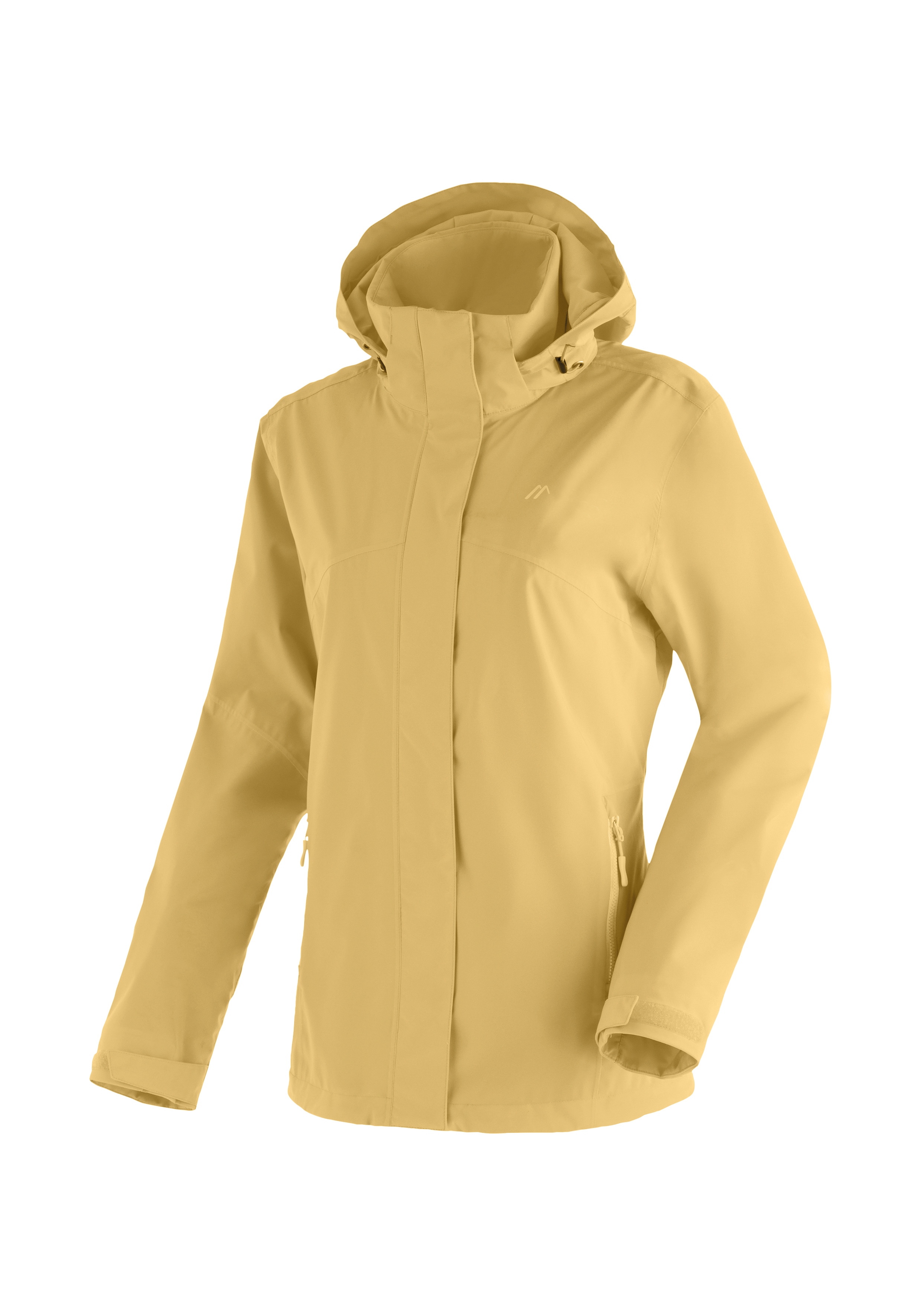Maier Sports Regenjacke "Metor rec W" Damen Jacke mit Kapuze, Windjacke wasserdicht atmungsaktiv, Reg. Fit