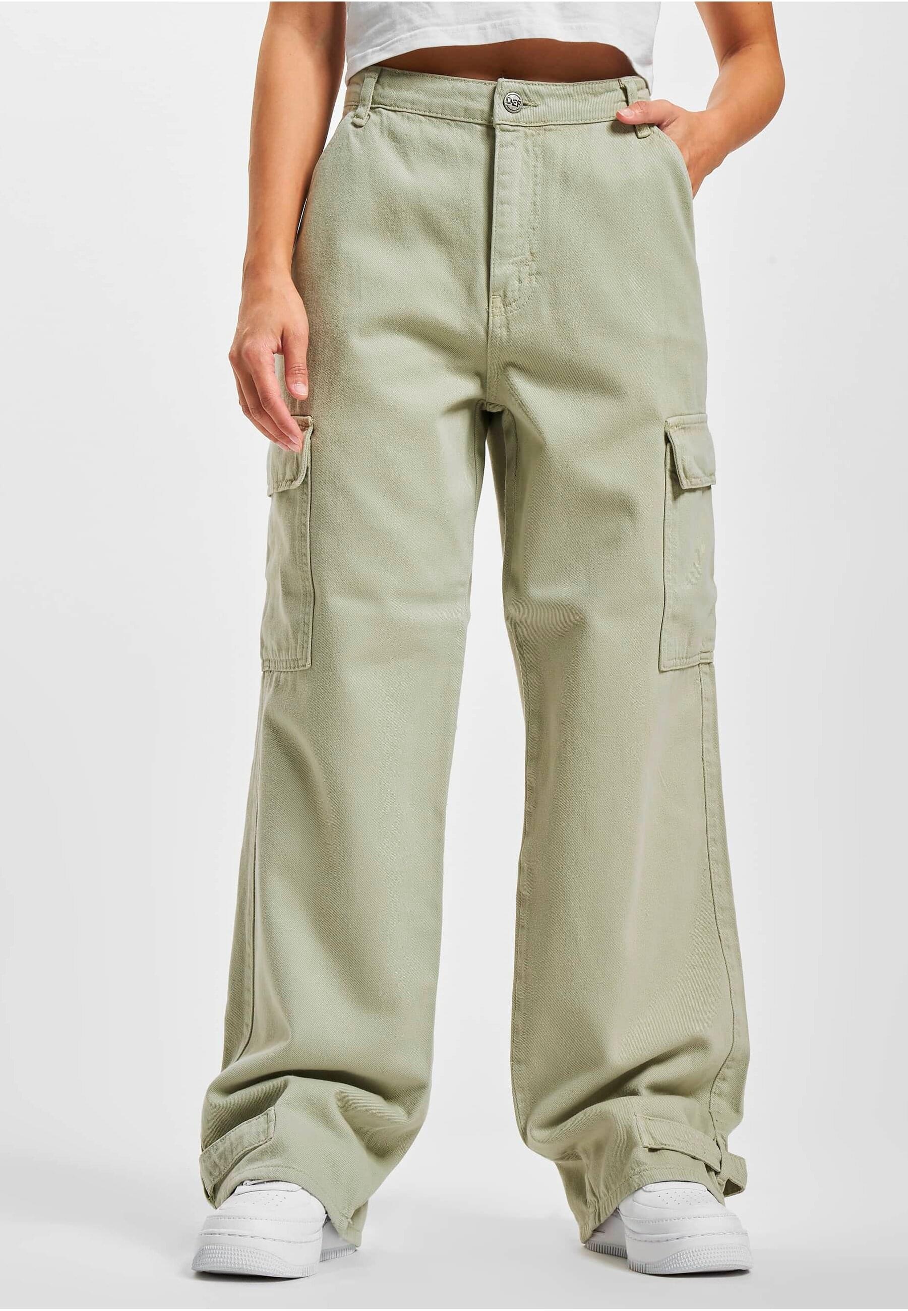 DEF Stoffhose »DEF Damen DEF Cargo Pants«, (1 tlg.)