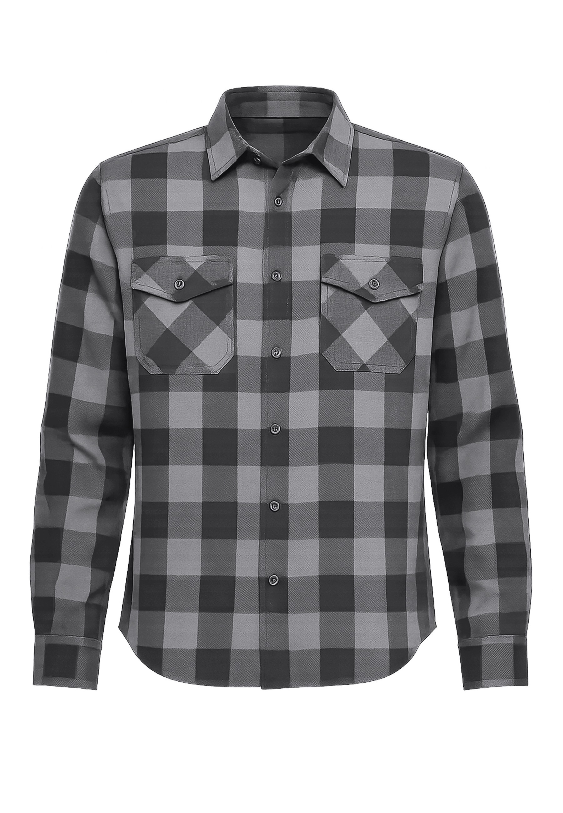 Brandit Langarmhemd »Brandit Herren Checked Shirt« 1 Stk.