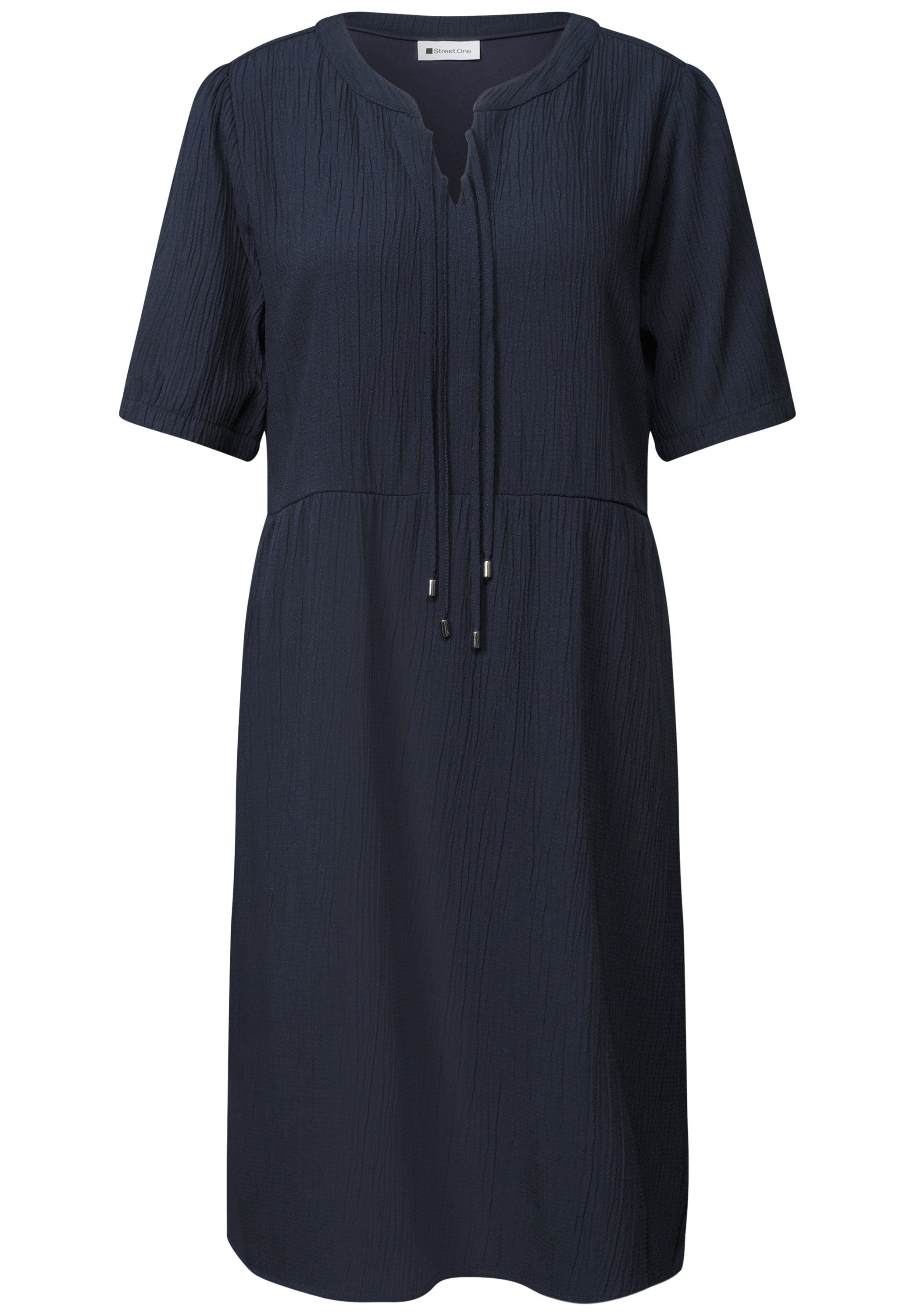 STREET ONE Blusenkleid Ohne Taschen knielang