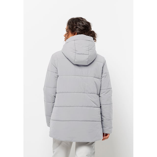 Jack Wolfskin Funktionsjacke »KAROLINGER LONG JKT W«, mit Kapuze für  bestellen | BAUR