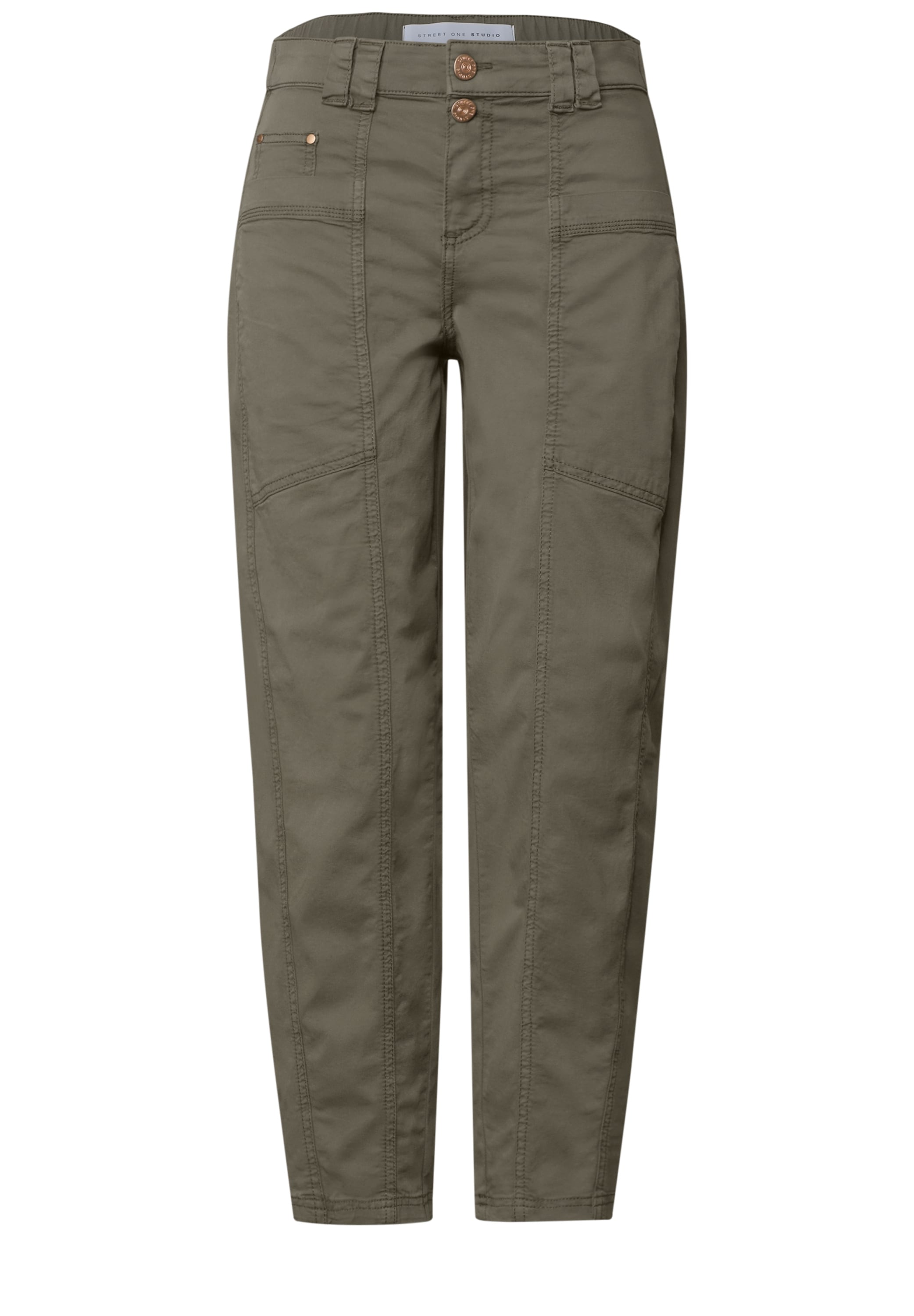 STREET ONE STUDIO Stoffhose  aus Baumwolle mit Stretchanteil