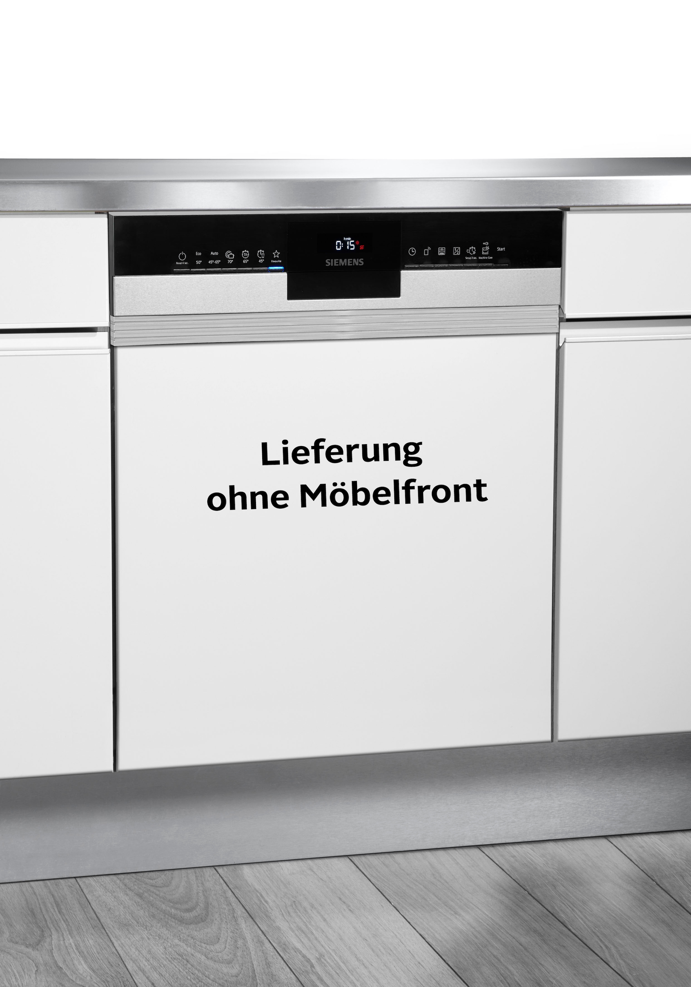 SIEMENS teilintegrierbarer Geschirrspüler iQ300 "SN53HS11TE", 13 Maßgedecke, aquaStop Garantie, varioSpeed Plus & geprüf