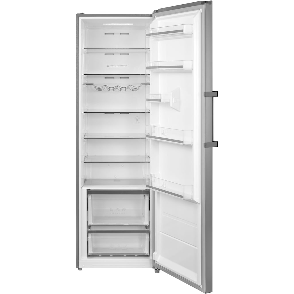 Hanseatic Kühlschrank »HKS18560CNFI«, HKS18560CNFI, 185 cm hoch, 59,5 cm breit