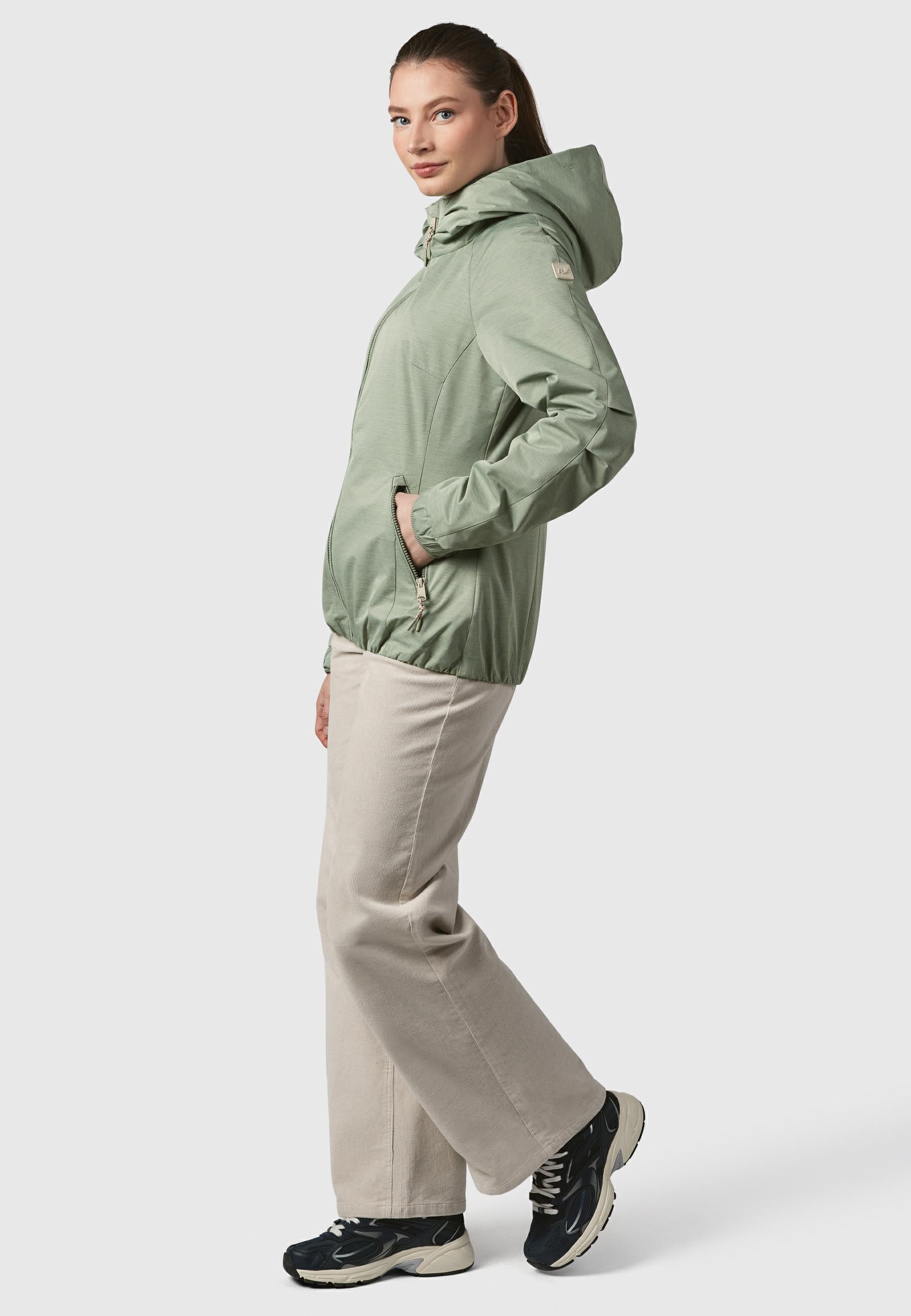 Ragwear Outdoorjacke »Dizzie Tech«, mit Kapuze, Wasserdichte Damen Übergangsjacke mit großer Kapuze