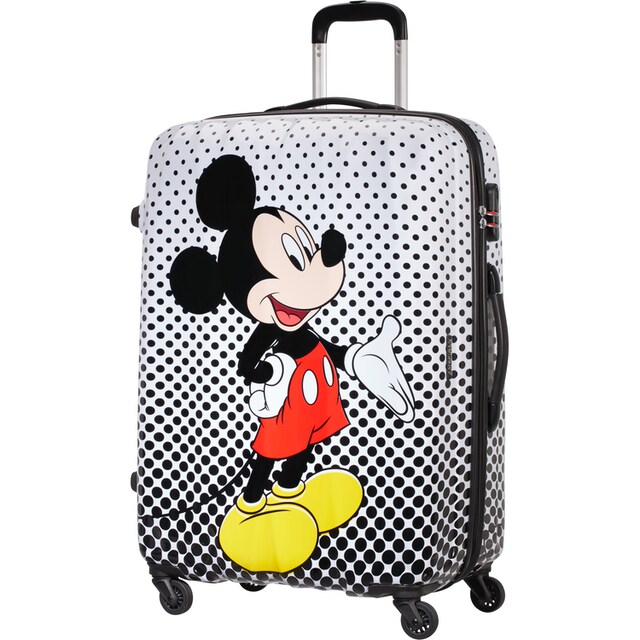 American Tourister® Hartschalen-Trolley »Disney Legends, Mickey Mouse Polka  Dots, 75 cm«, 4 Rollen bestellen | BAUR