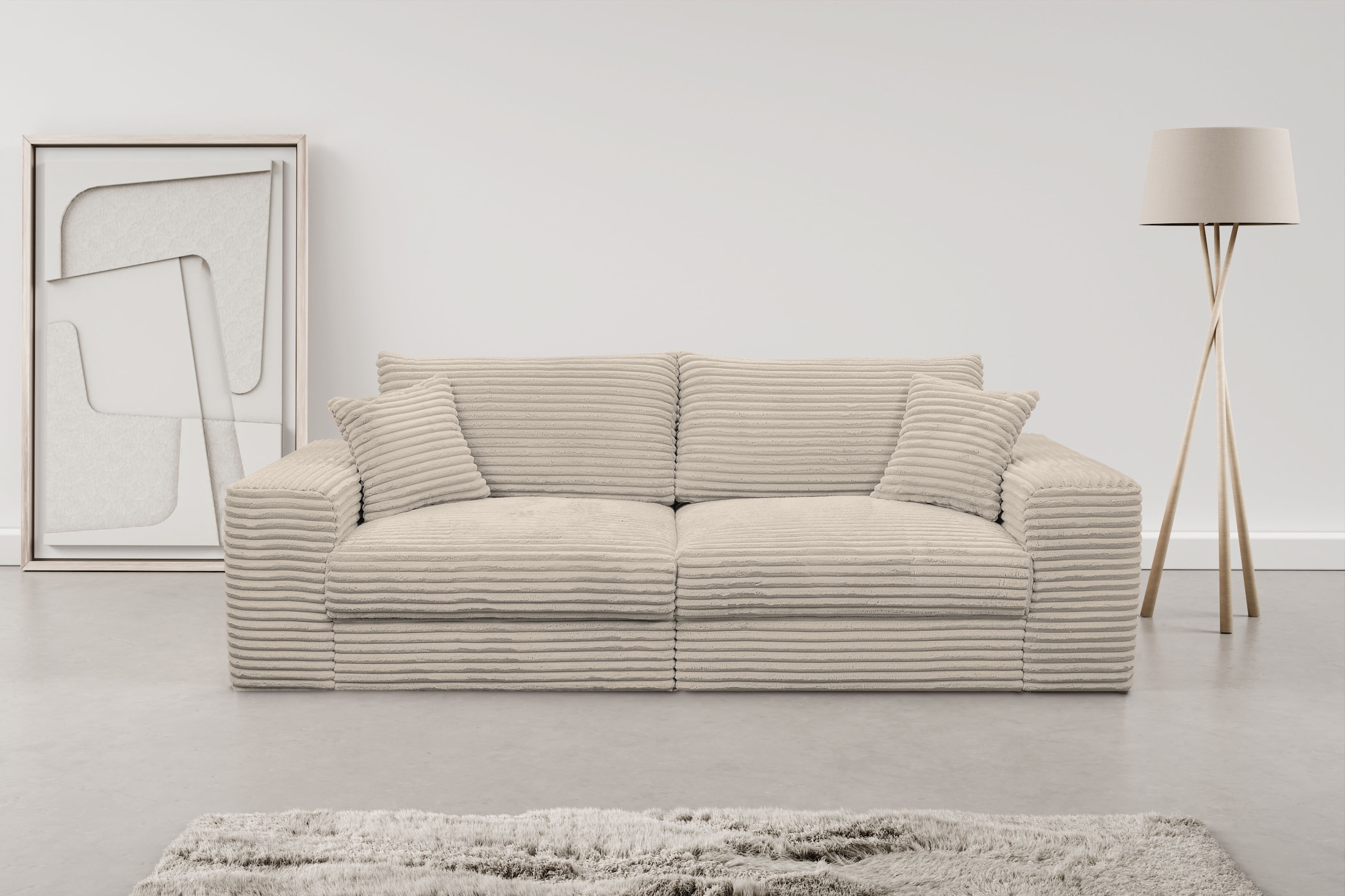 WERK2 Big-Sofa "Rozzana Mega Sofa mit viel Platz, aktuelle Bezüge. Breite 2 günstig online kaufen