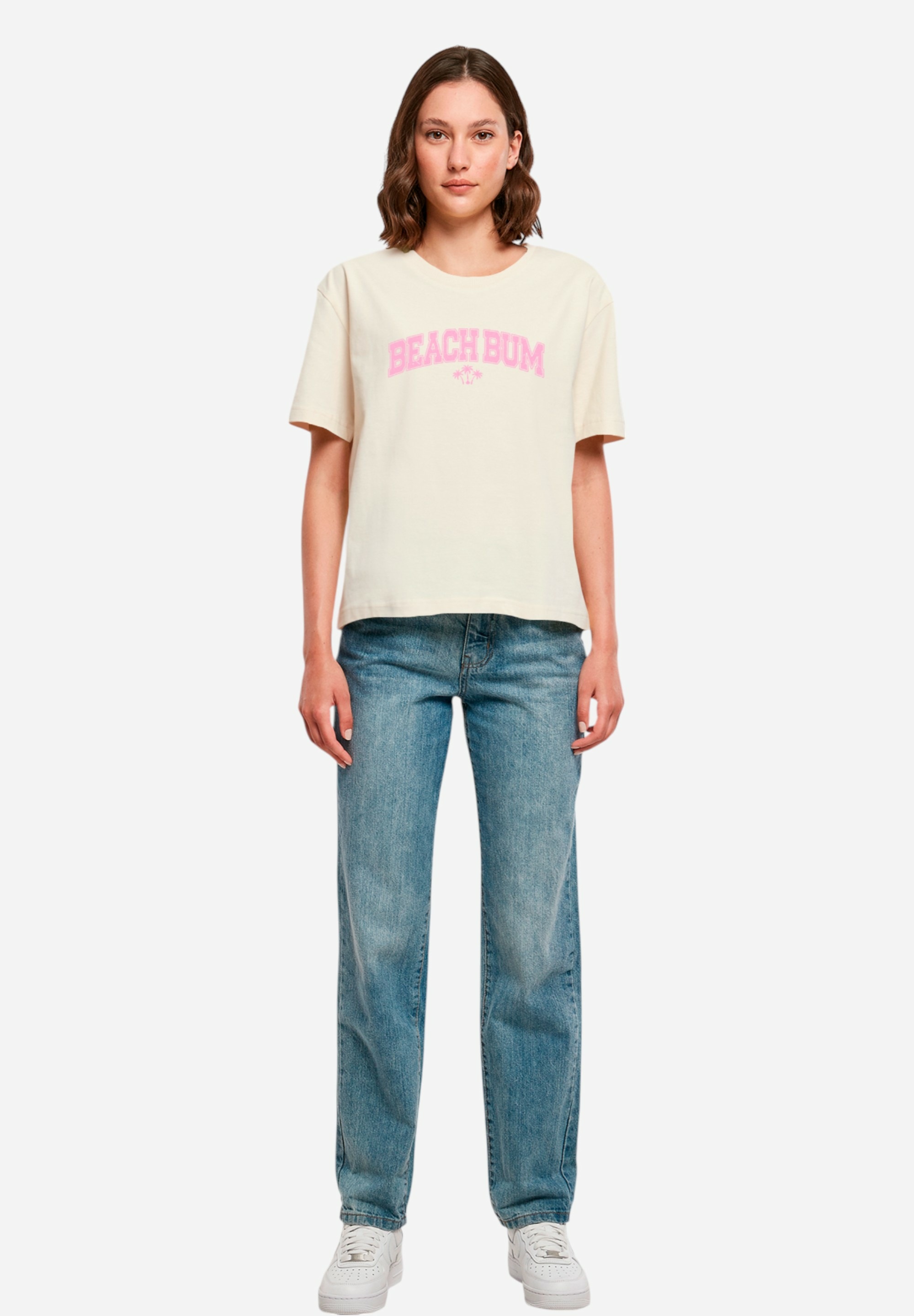 F4NT4STIC T-Shirt »Beach Bum Summer Varsity Retro«, Premium Qualität