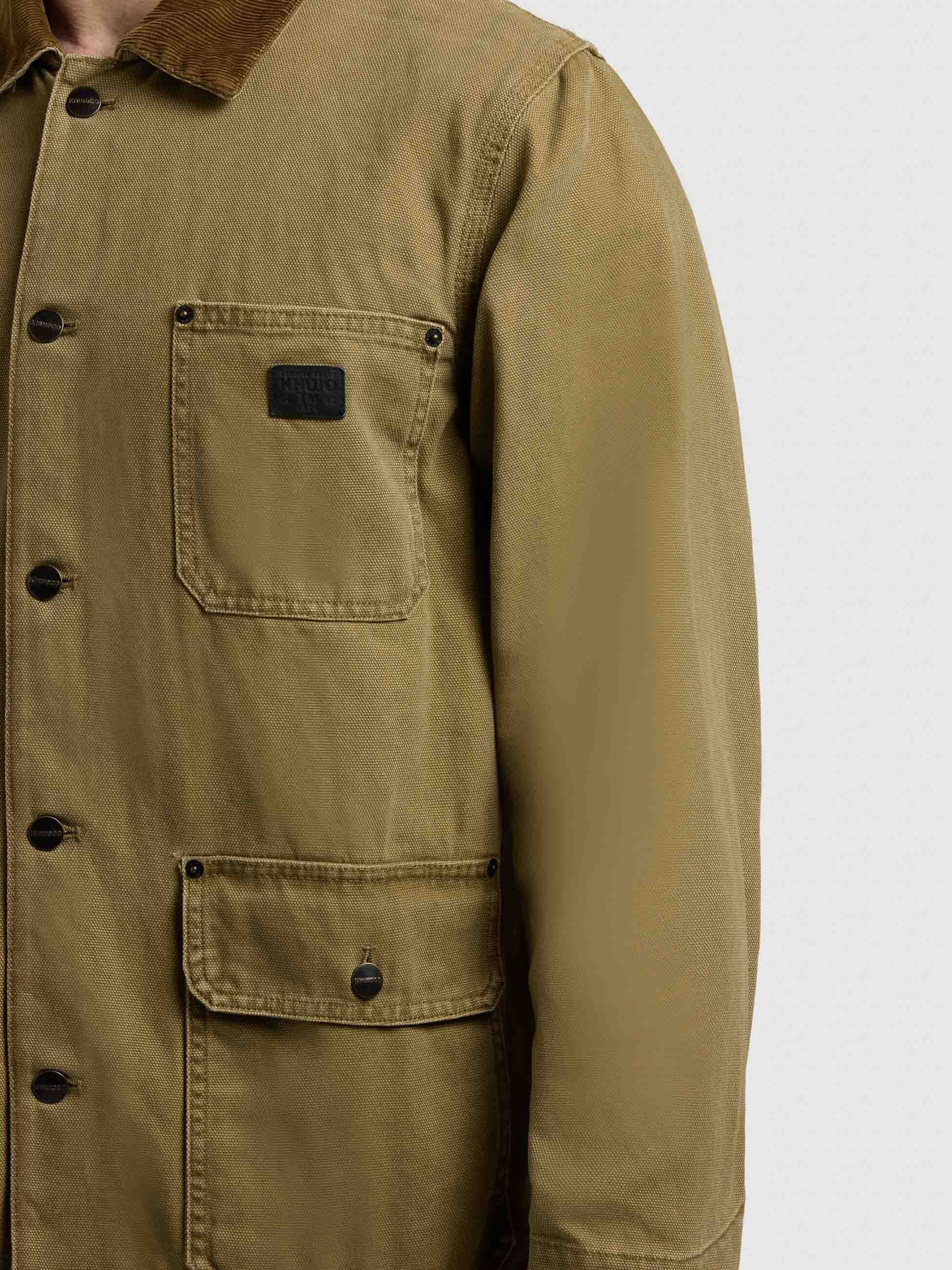 khujo Canvasjacke »NUHH« ohne Kapuze