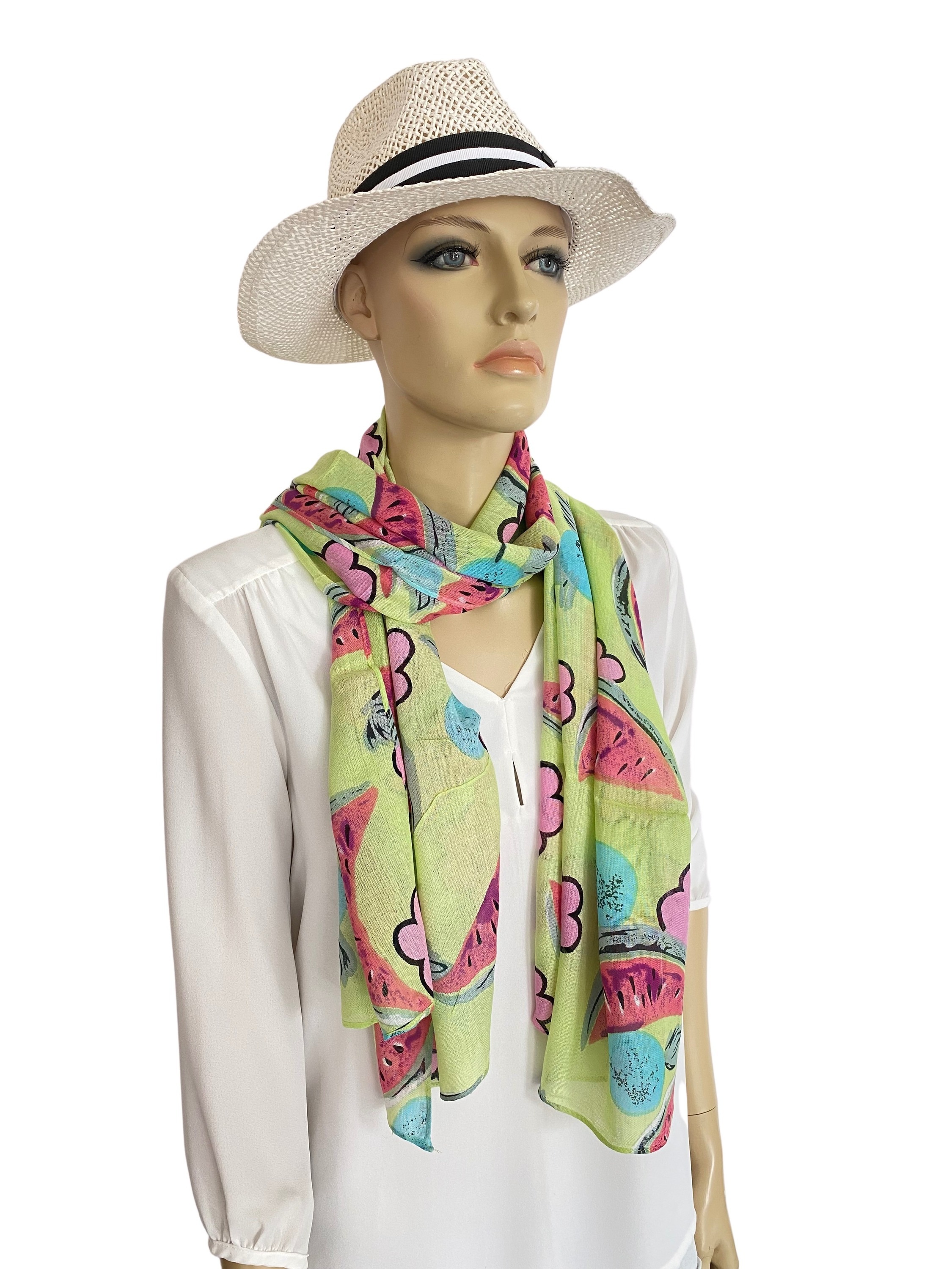 COLLEZIONE ALESSANDRO Modeschal "Melone" 1 Stk. in kräftigem grün günstig online kaufen