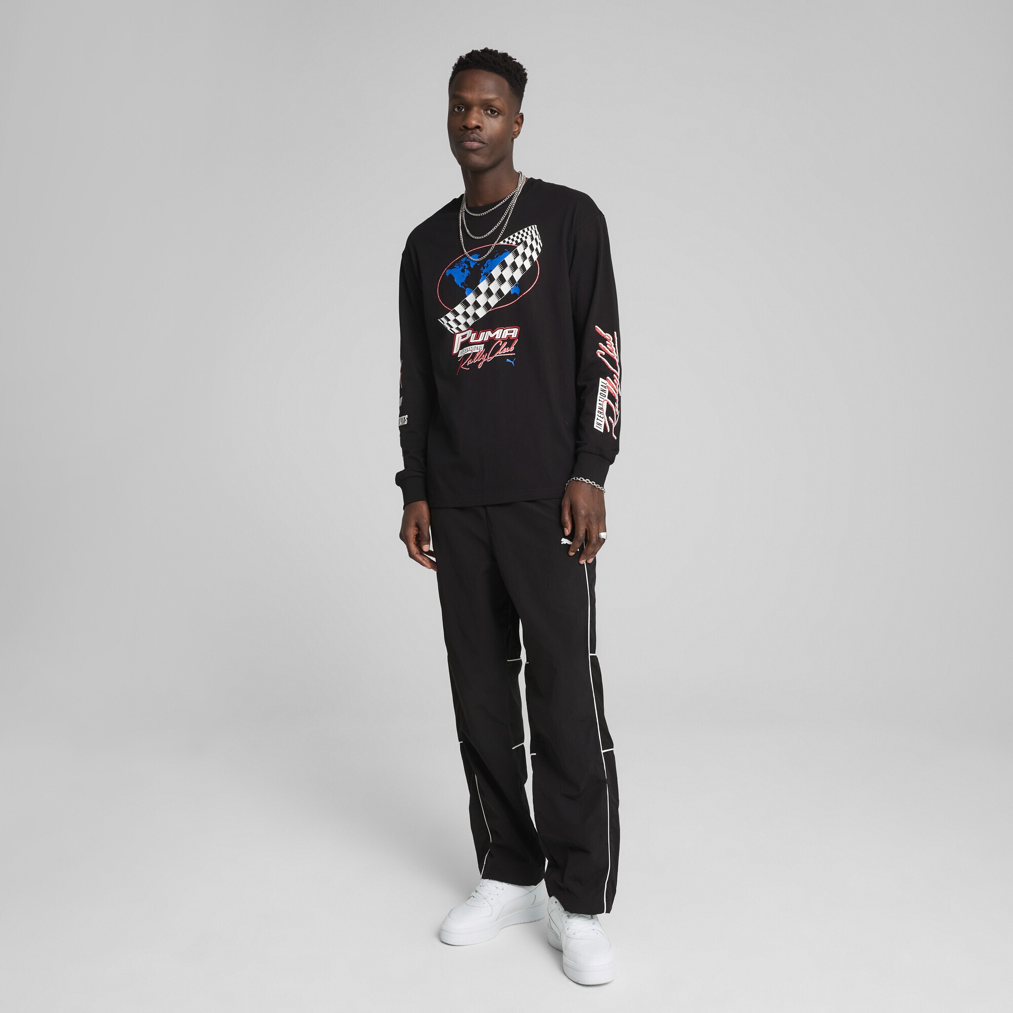 PUMA T-Shirt »GRAPHICS PUMA Moto Relaxed T-Shirt Herren«