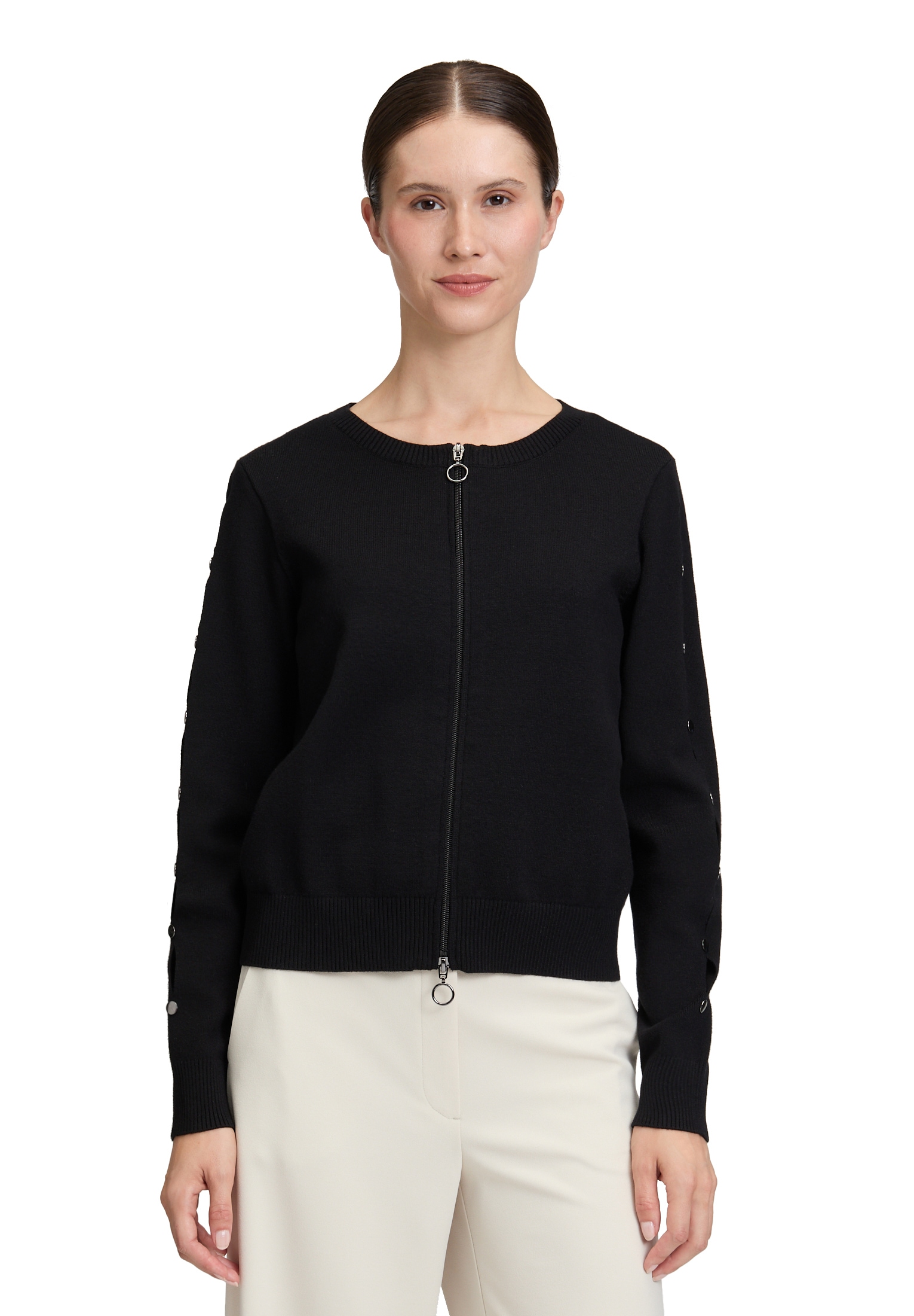 Betty Barclay Strickjacke "Betty Barclay Damen Strick-Cardigan mit Reißvers günstig online kaufen