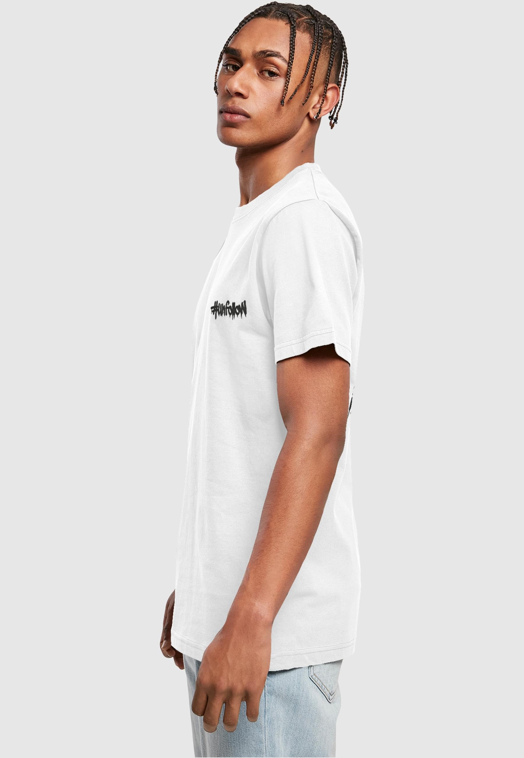 Merchcode T-Shirt »Merchcode Herren Unfollow X T-Shirt«, (1 tlg.)