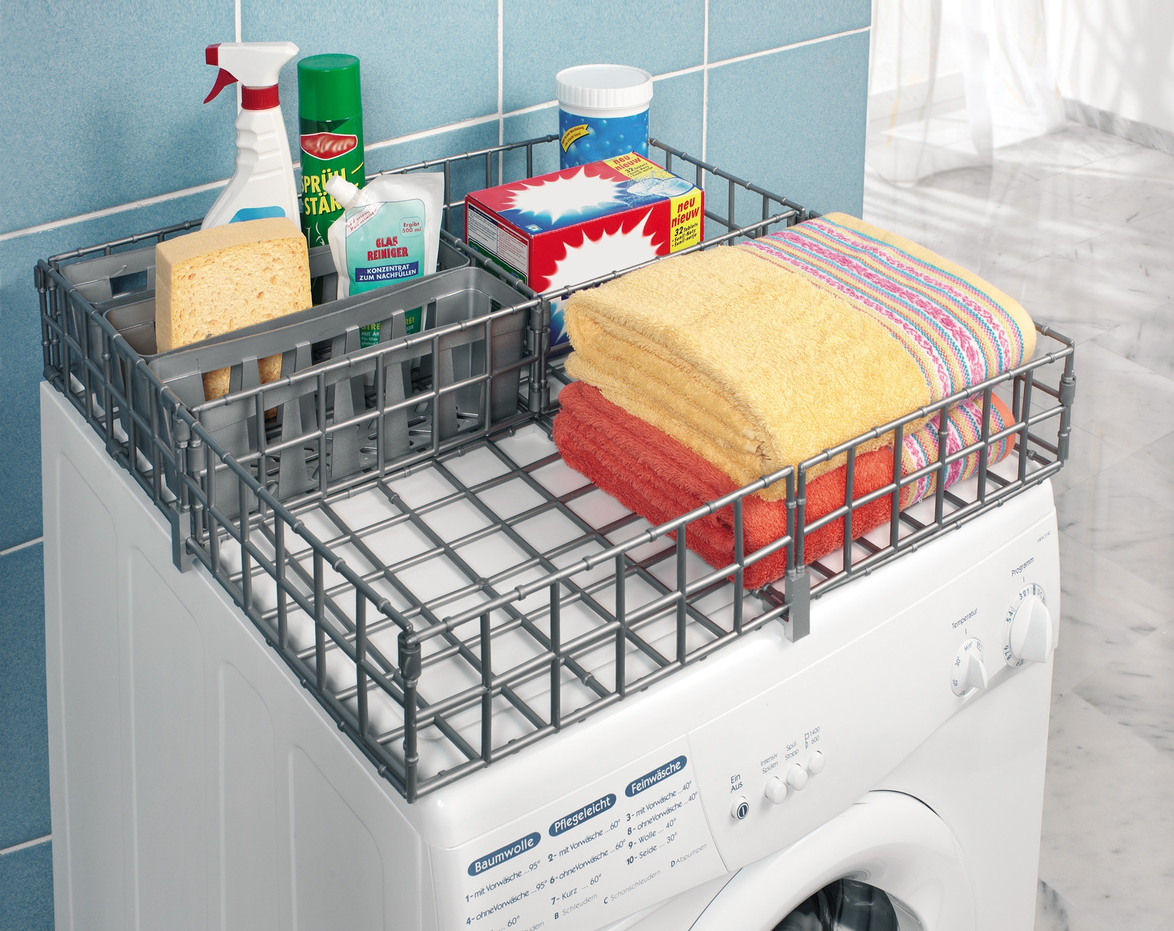 Ruco Organizer, für die Waschmaschine, Kunststoff, inkl. 3 herausnehmbare  Körbchen | BAUR
