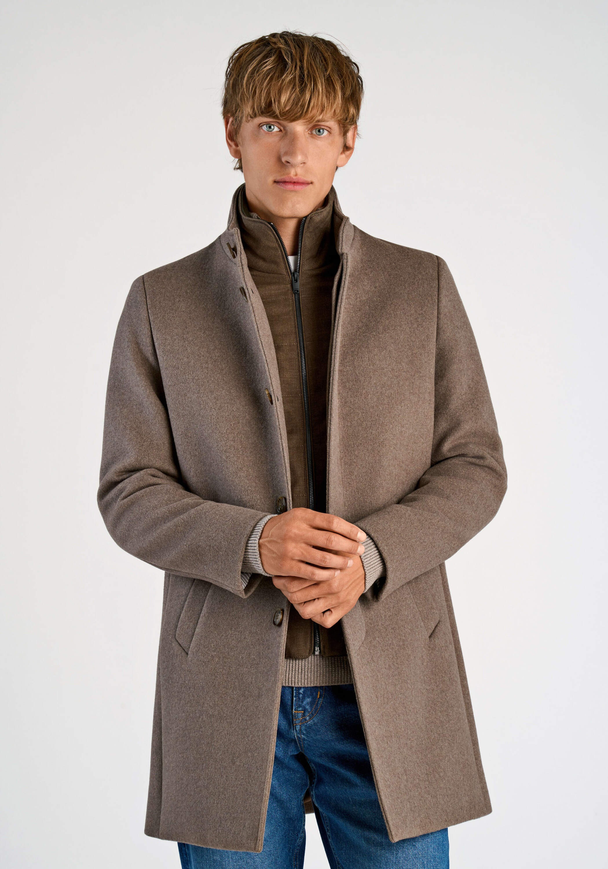 LINDBERGH Kurzmantel "Mantel Relaxed Fit"
