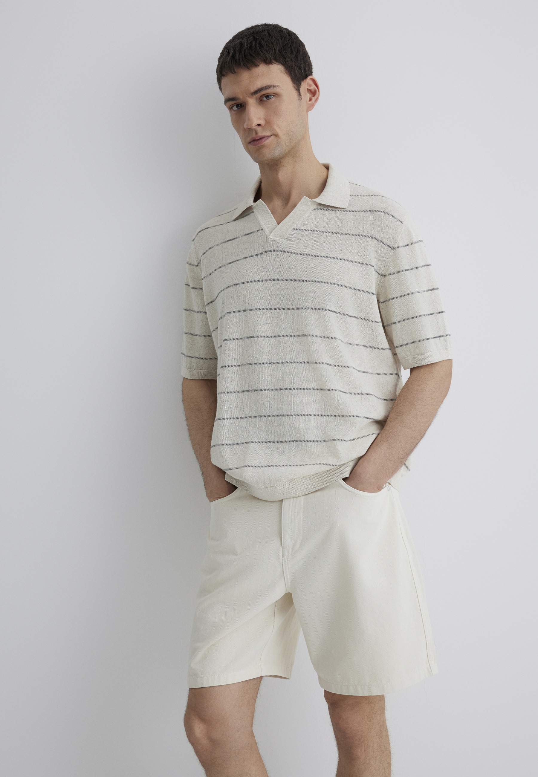 Mavi Polokragenpullover »POLO SWEATER«, Gestricktes Polohemd
