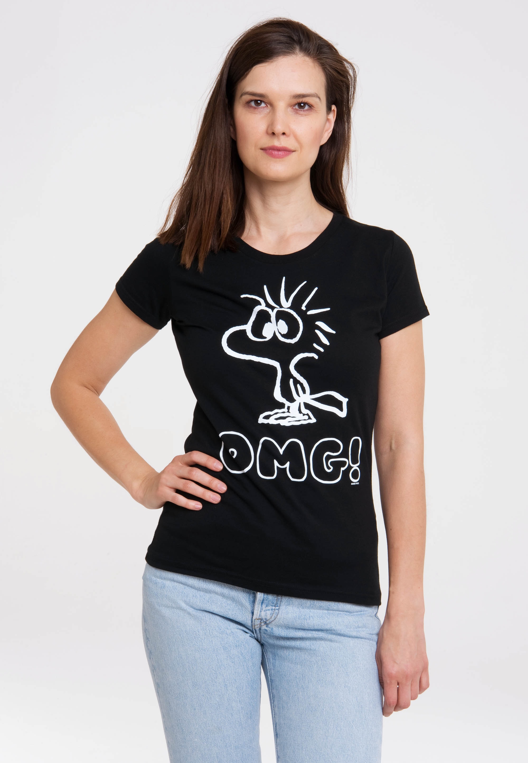 T-Shirt »Woodstock«, mit lizenziertem Originaldesign