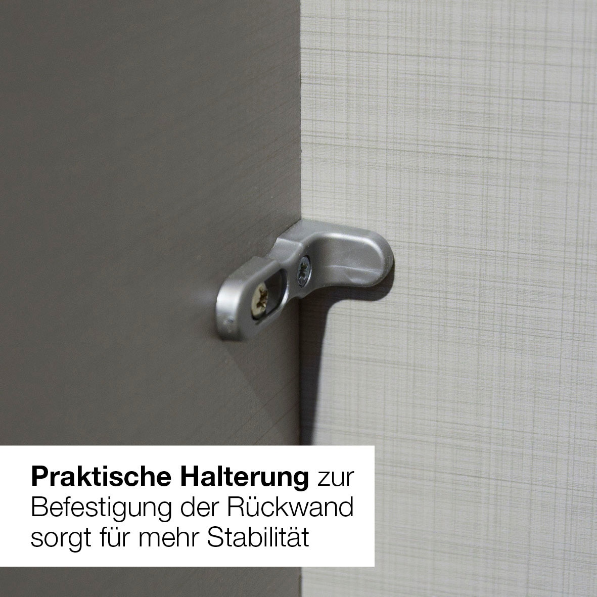 Wimex Schwebetürenschrank »Easy Plus, Kleiderschrank Made in Germany«, mit Glaseinsatz/ Rauchglas, viele Breiten zur Auswahl, schwarze Griffe