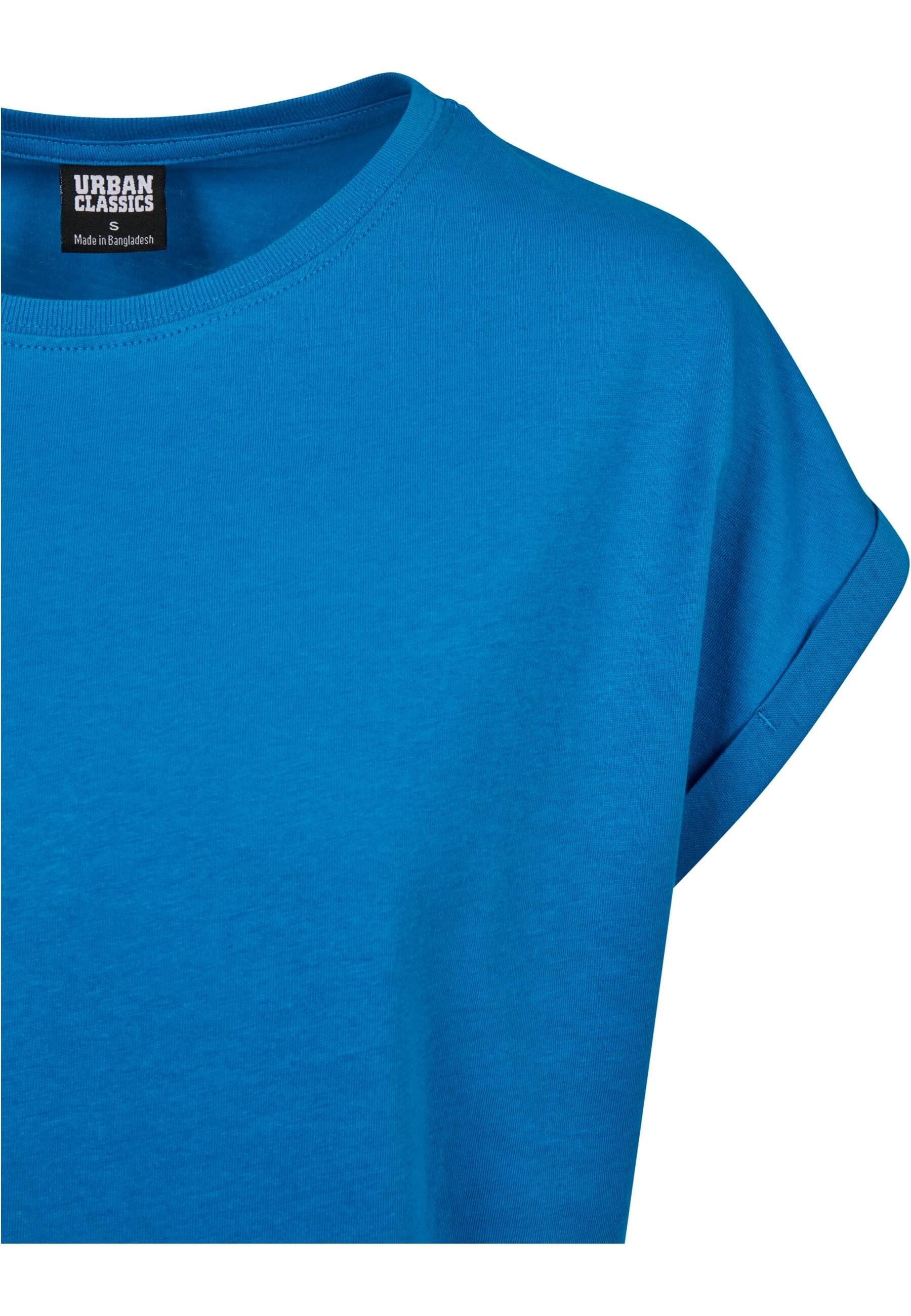 URBAN CLASSICS Kurzarmshirt »Urban Classics Damen Ladies Extended Shoulder Tee«, (1 tlg.)