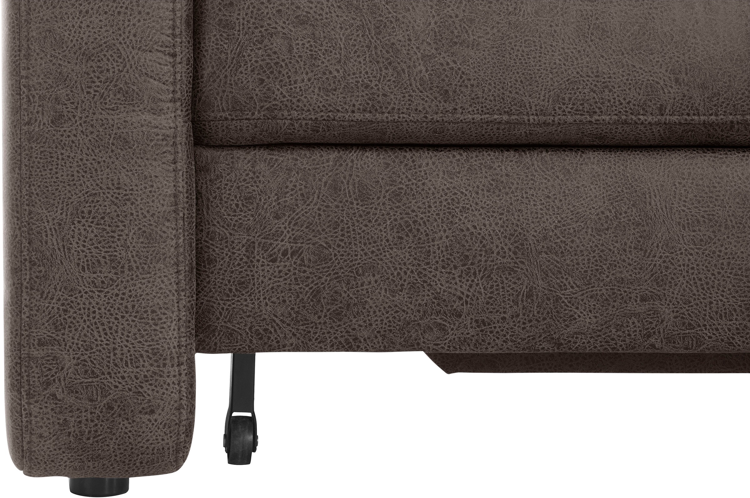 sit&more Ecksofa »Bologna L-Form«, Kopfteilverstellung, wahlweise mit Bettfunktion und Schubkasten