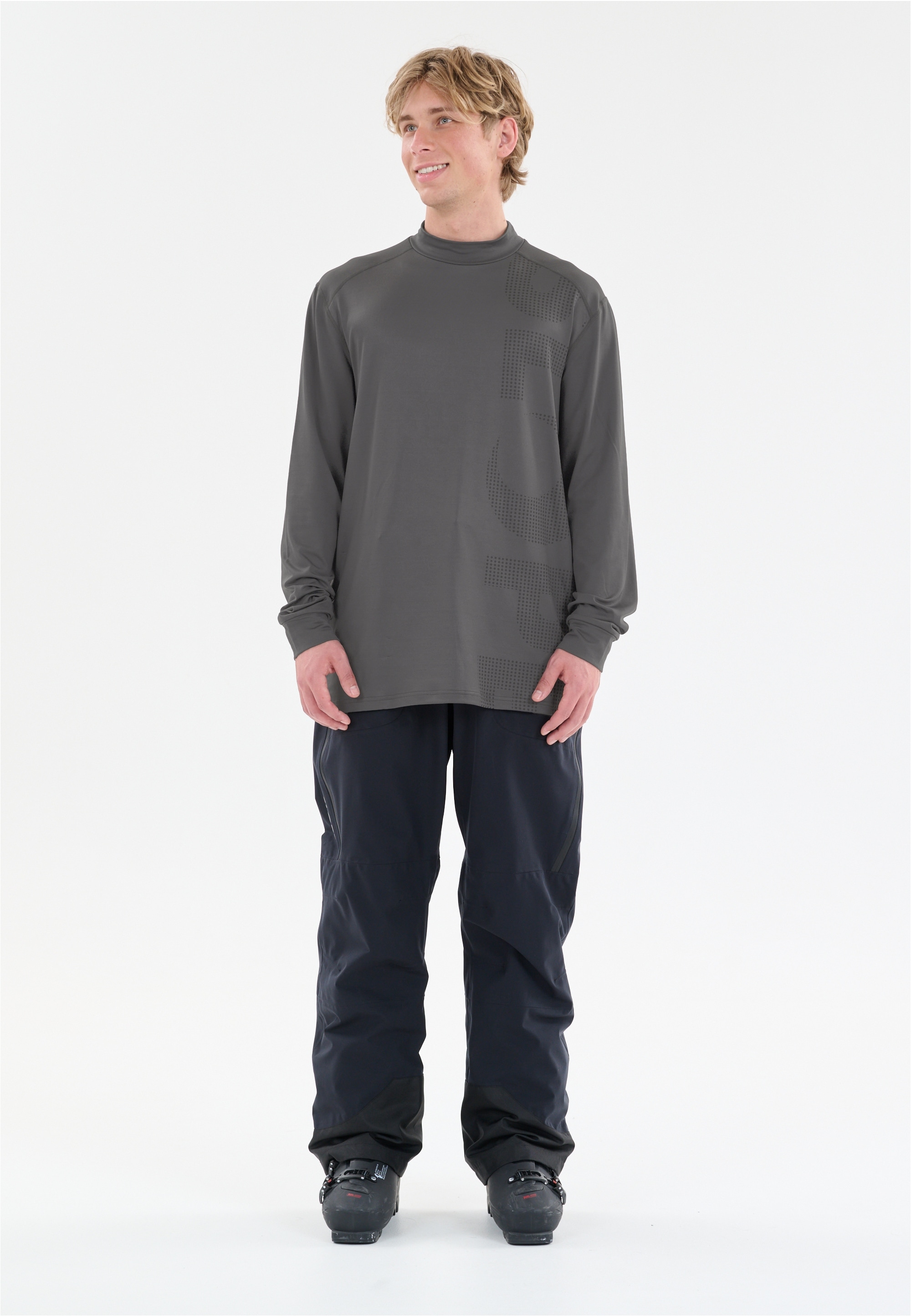 SLOPE Langarmshirt »Riggs« mit atmungsaktiver Eigenschaft