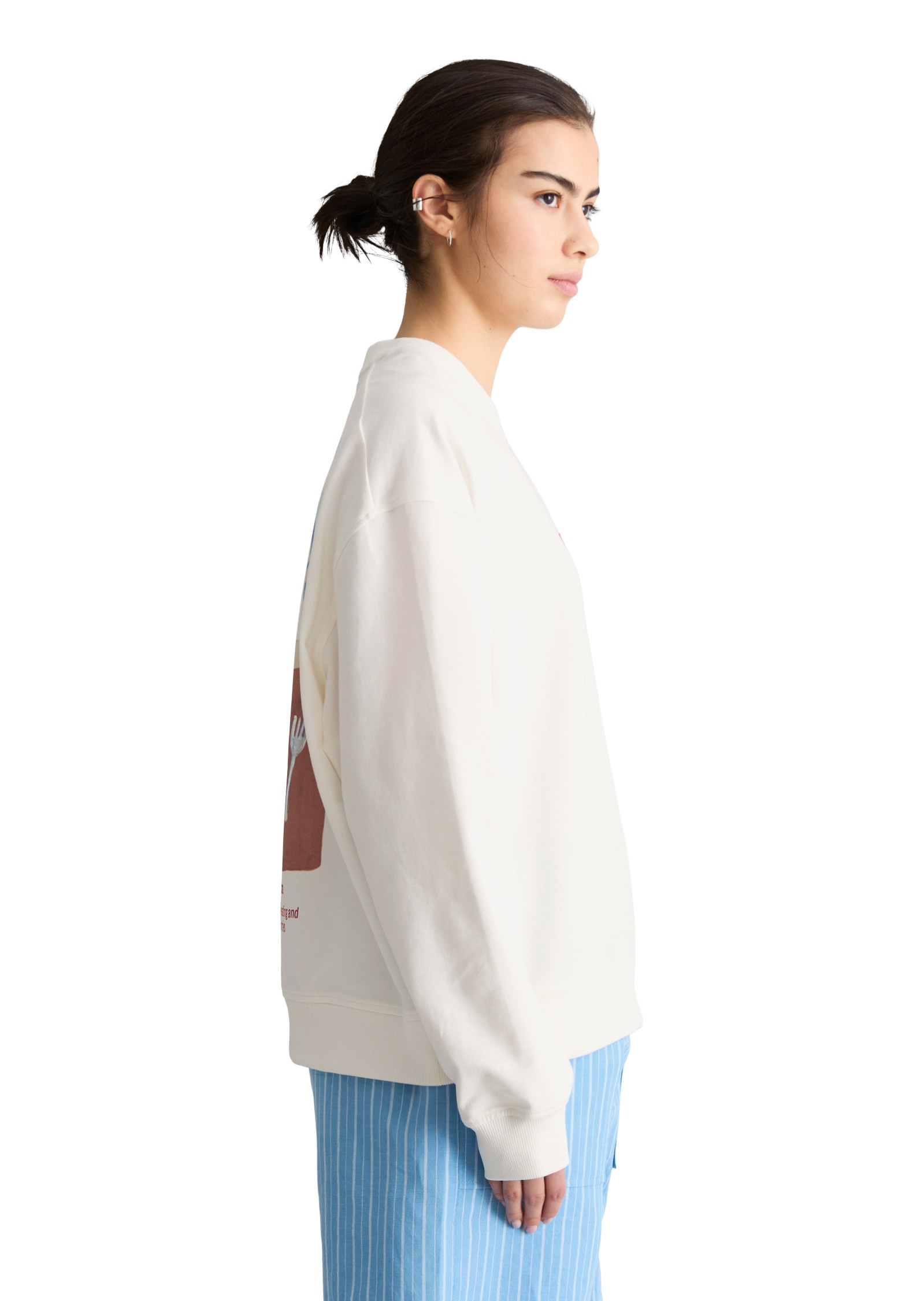 Marc O'Polo DENIM Sweatshirt »mit markantem Rückenprint«
