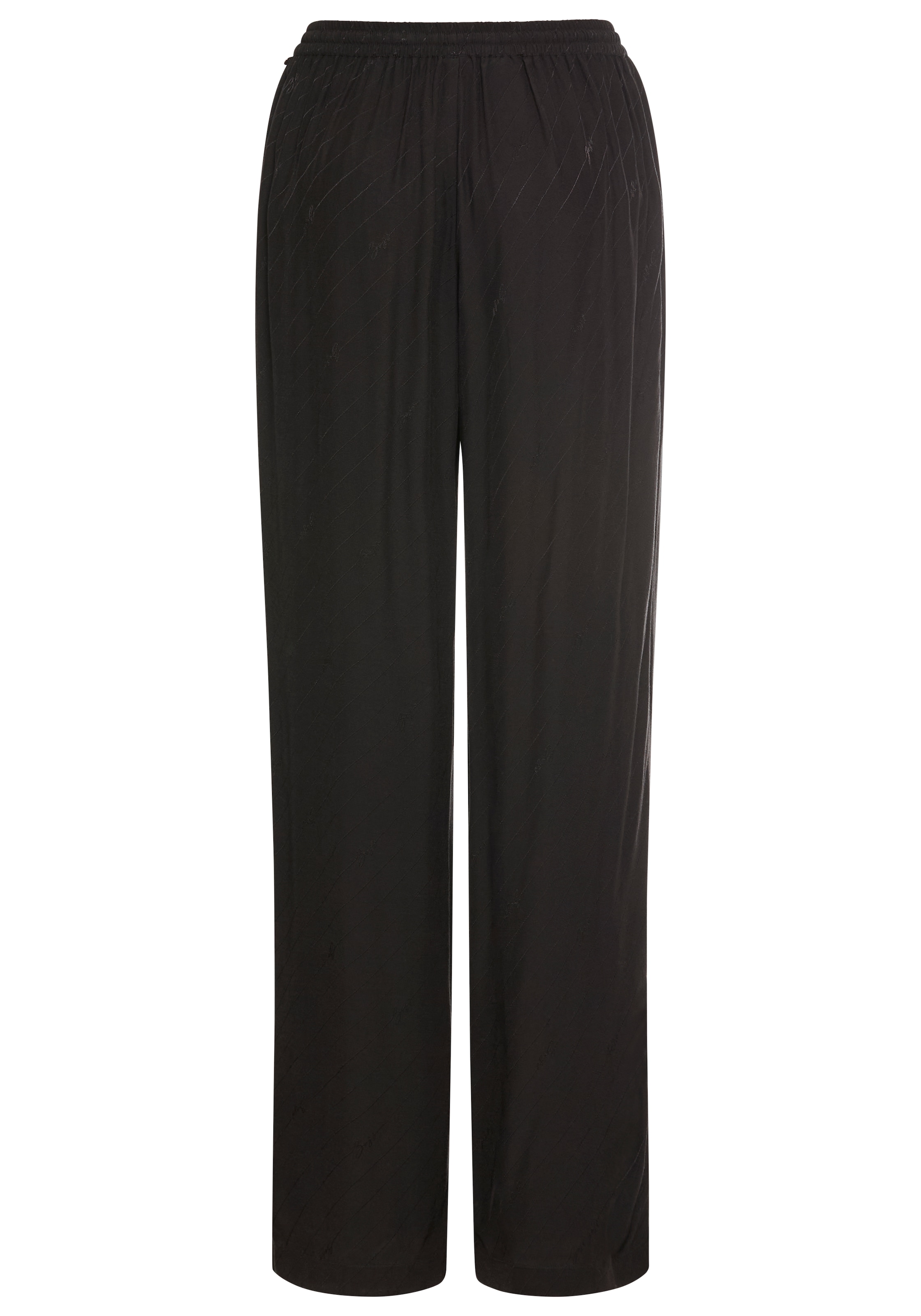BOSS ORANGE Stoffhose »Tane Premium Damenmode«, mit Logo-Jacquard