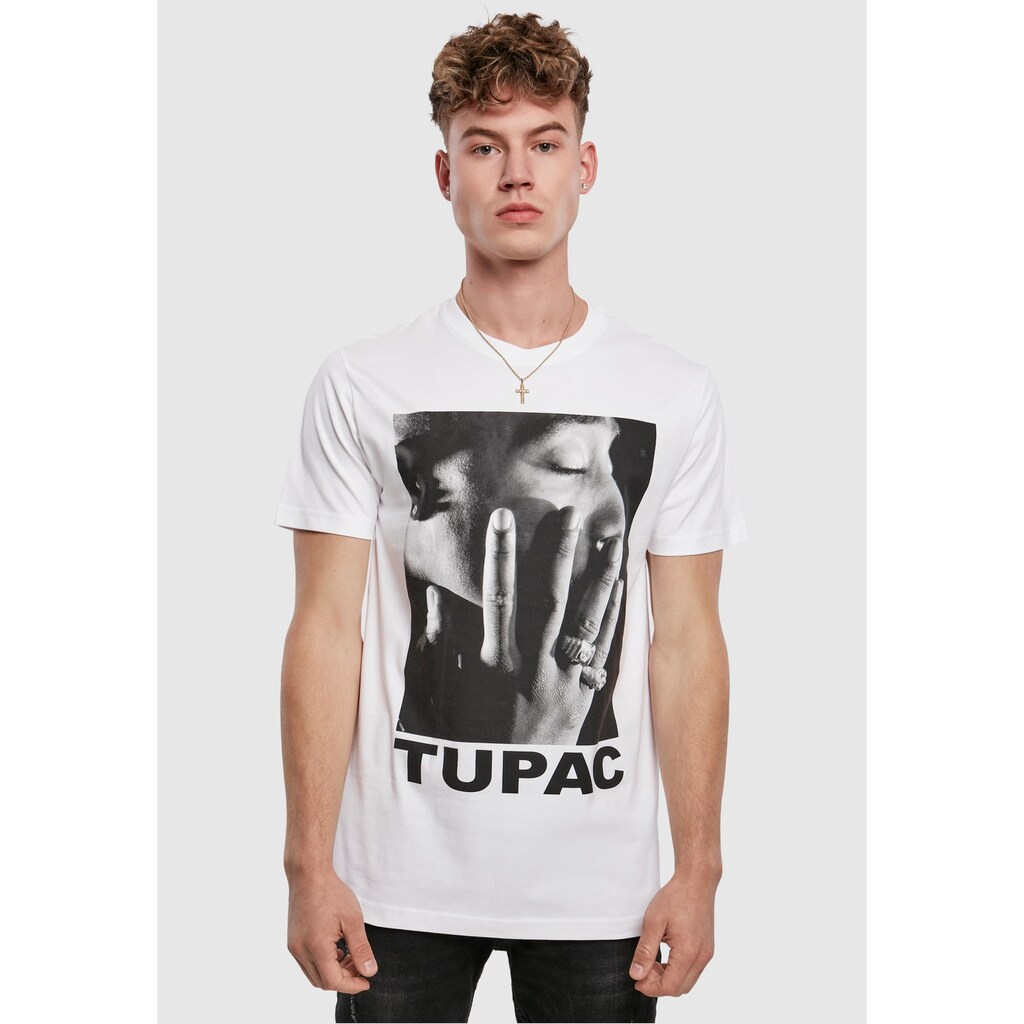 MisterTee T-Shirt »Herren Tupac Profile Tee«, (1 tlg.)