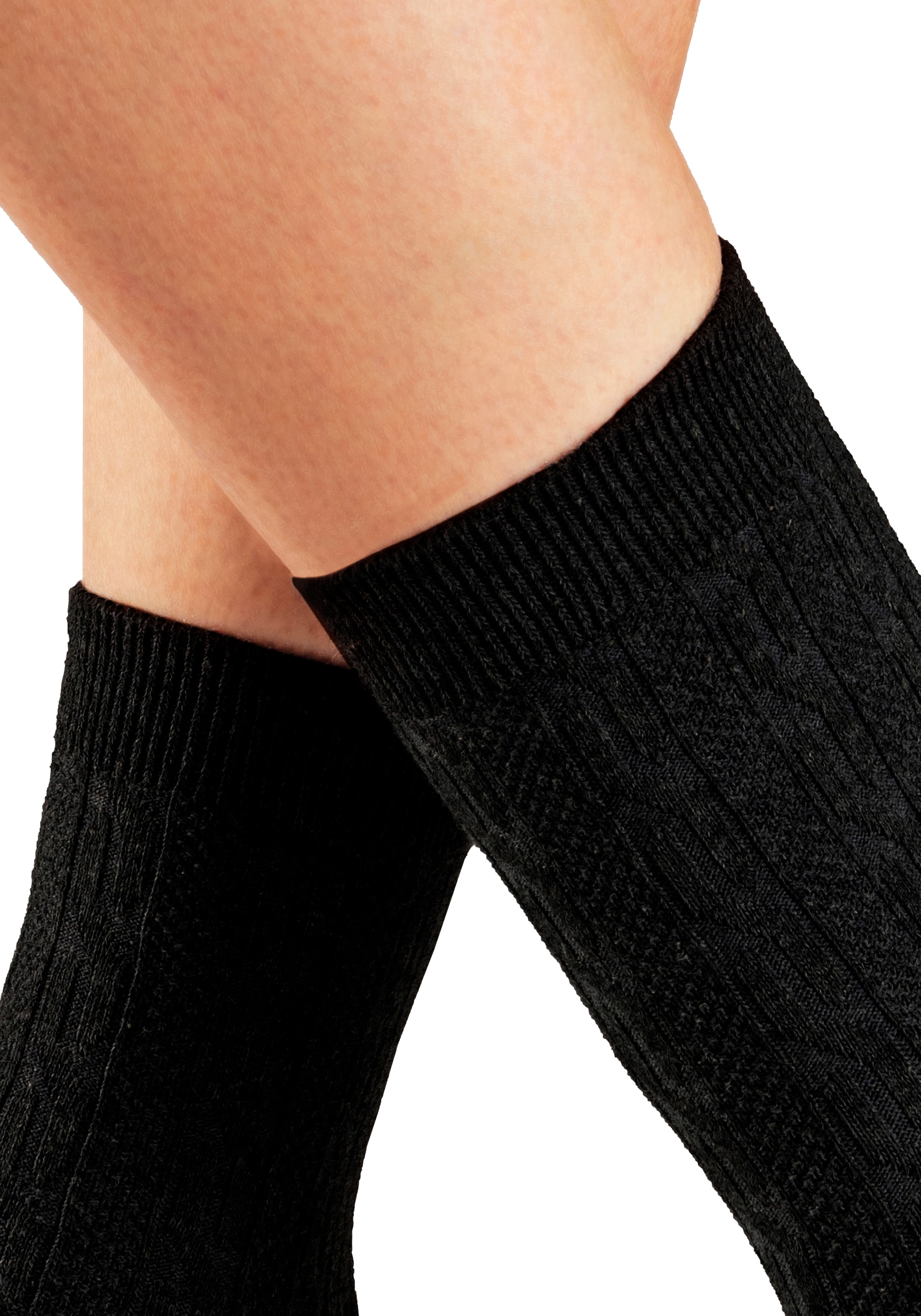 Lavana Basicsocken Packung, 5 Paar tlg. mit klassischem Zopfmuster