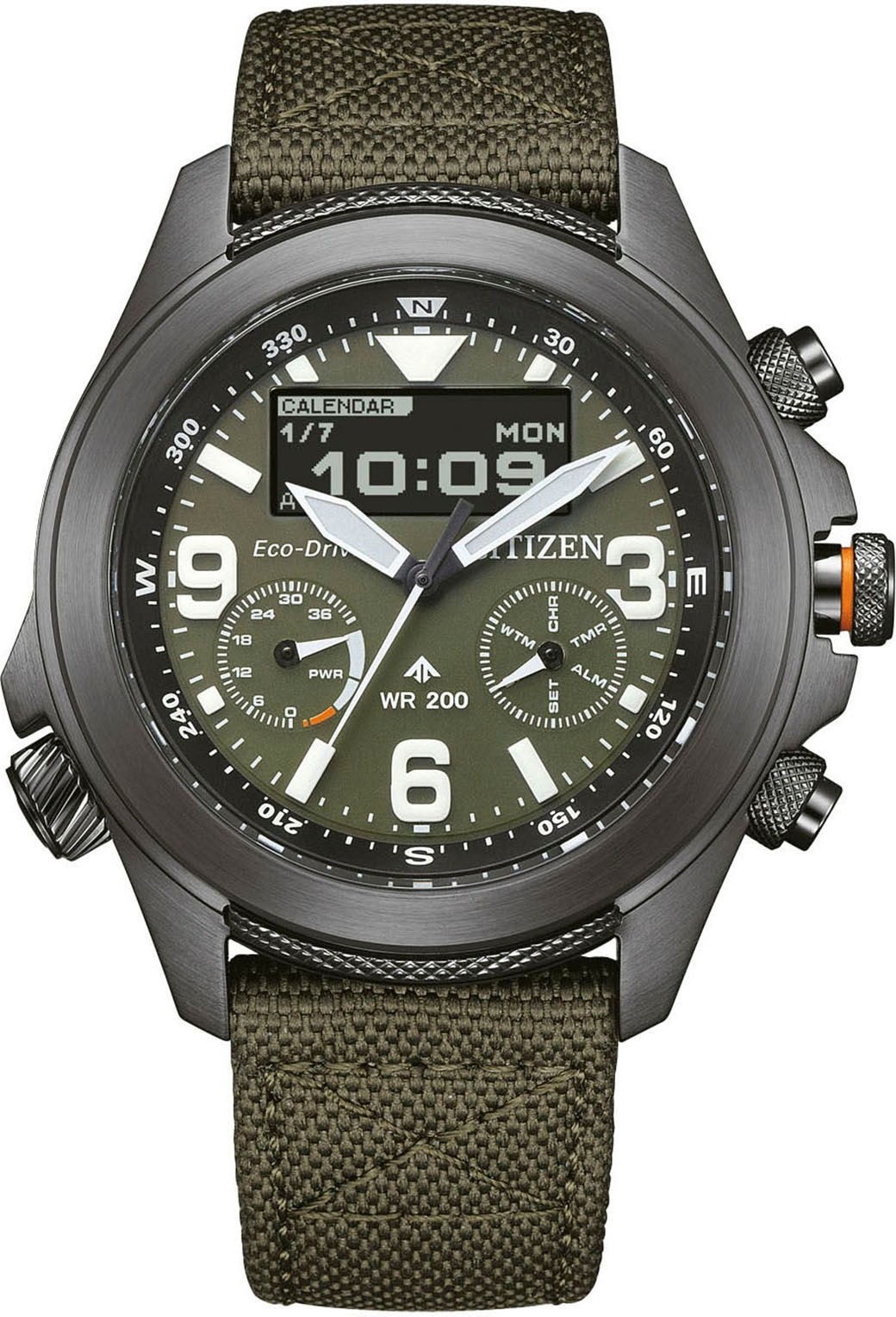 Citizen Solaruhr, Armbanduhr, Herrenuhr, analog, digital, Tag