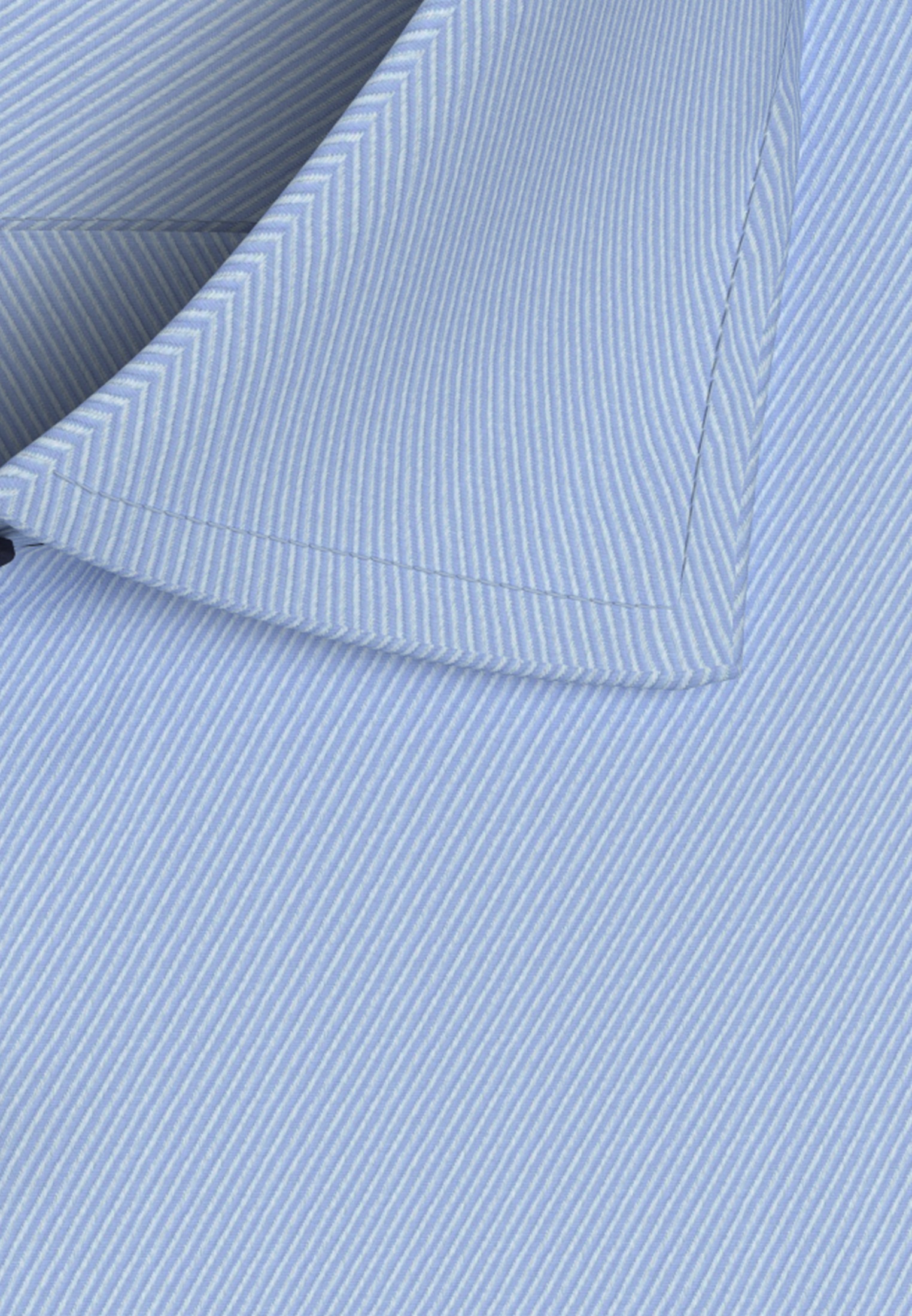 seidensticker Businesshemd »Shaped«, Shaped Kurzarm Kentkragen Uni