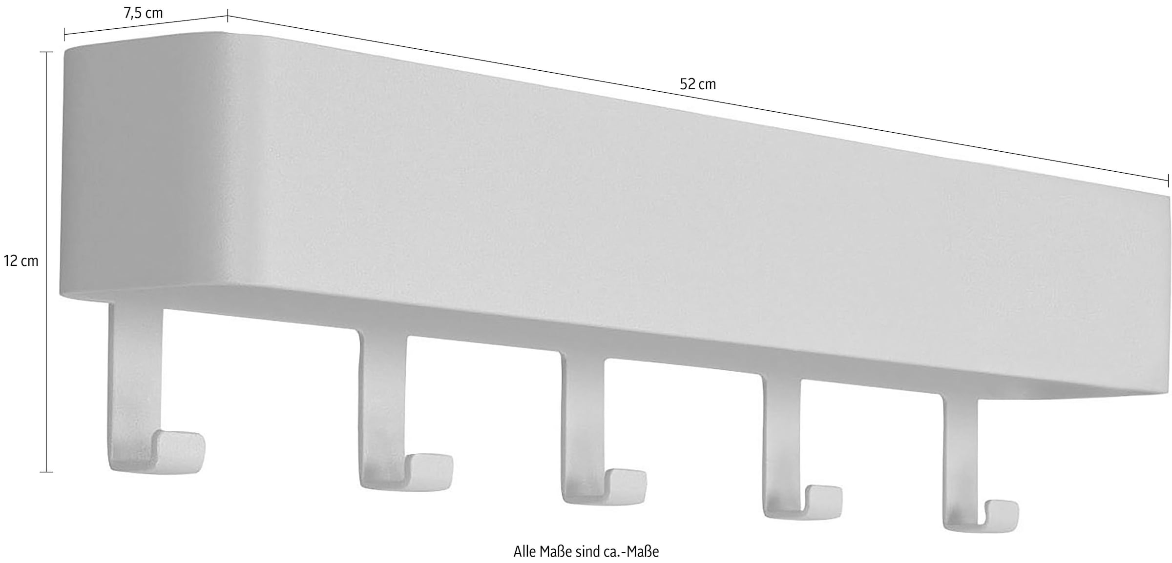 Spinder Design Garderobenhalter »Dax Play«, Metall, Breite 52 cm