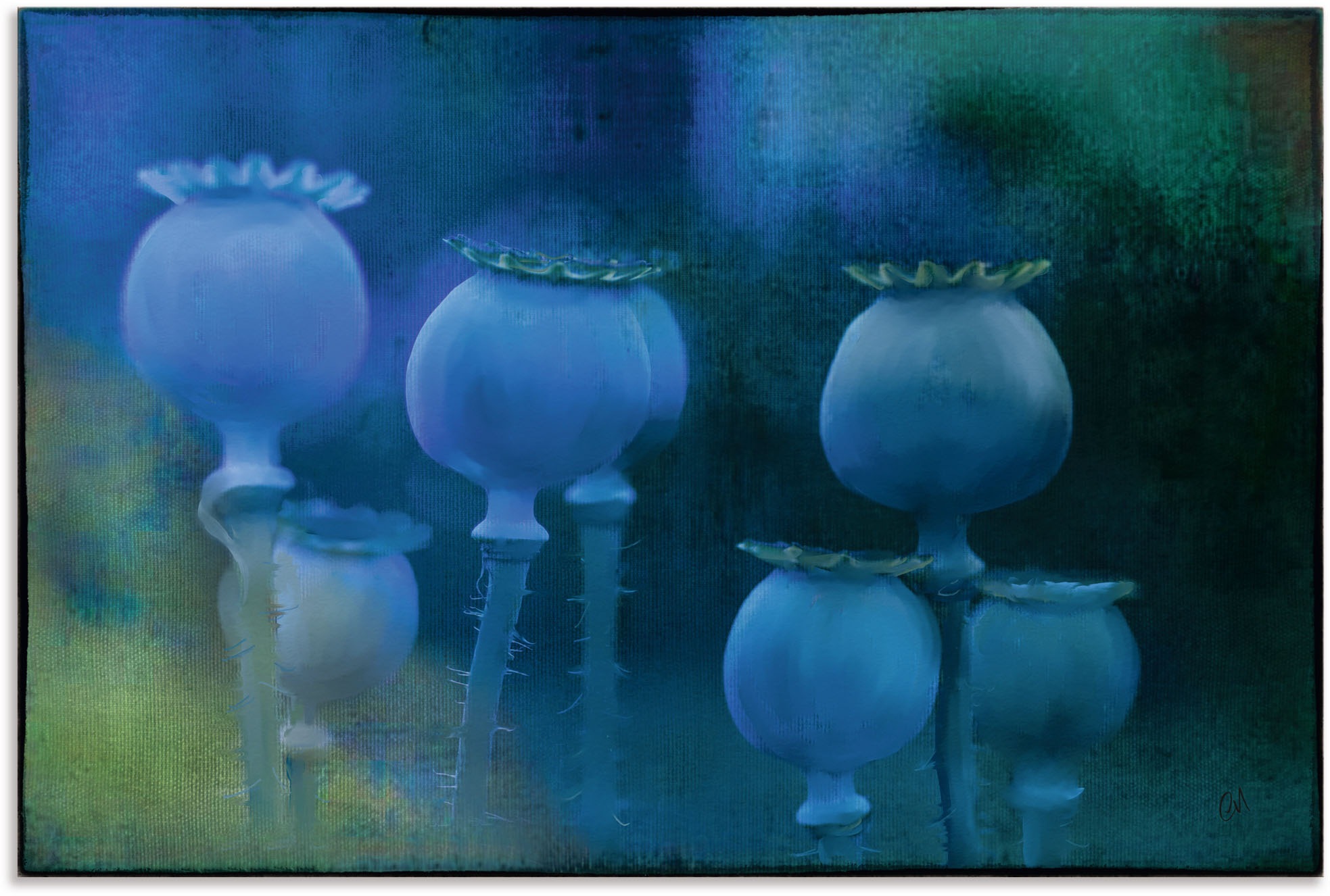 Artland Paveikslas »Blaumohn« Zen paveikslas/n...